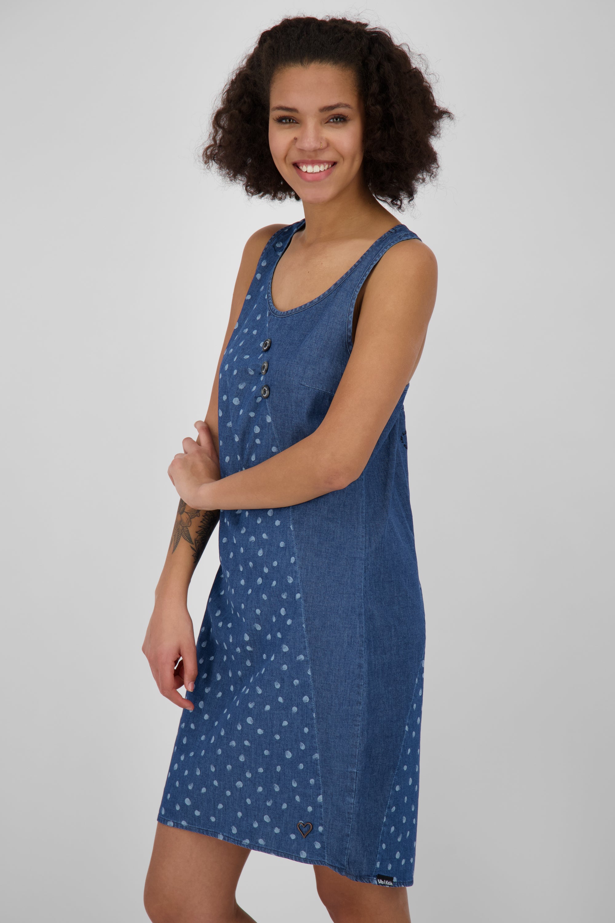 CameronAK DNM B Top Dress Dunkelblau