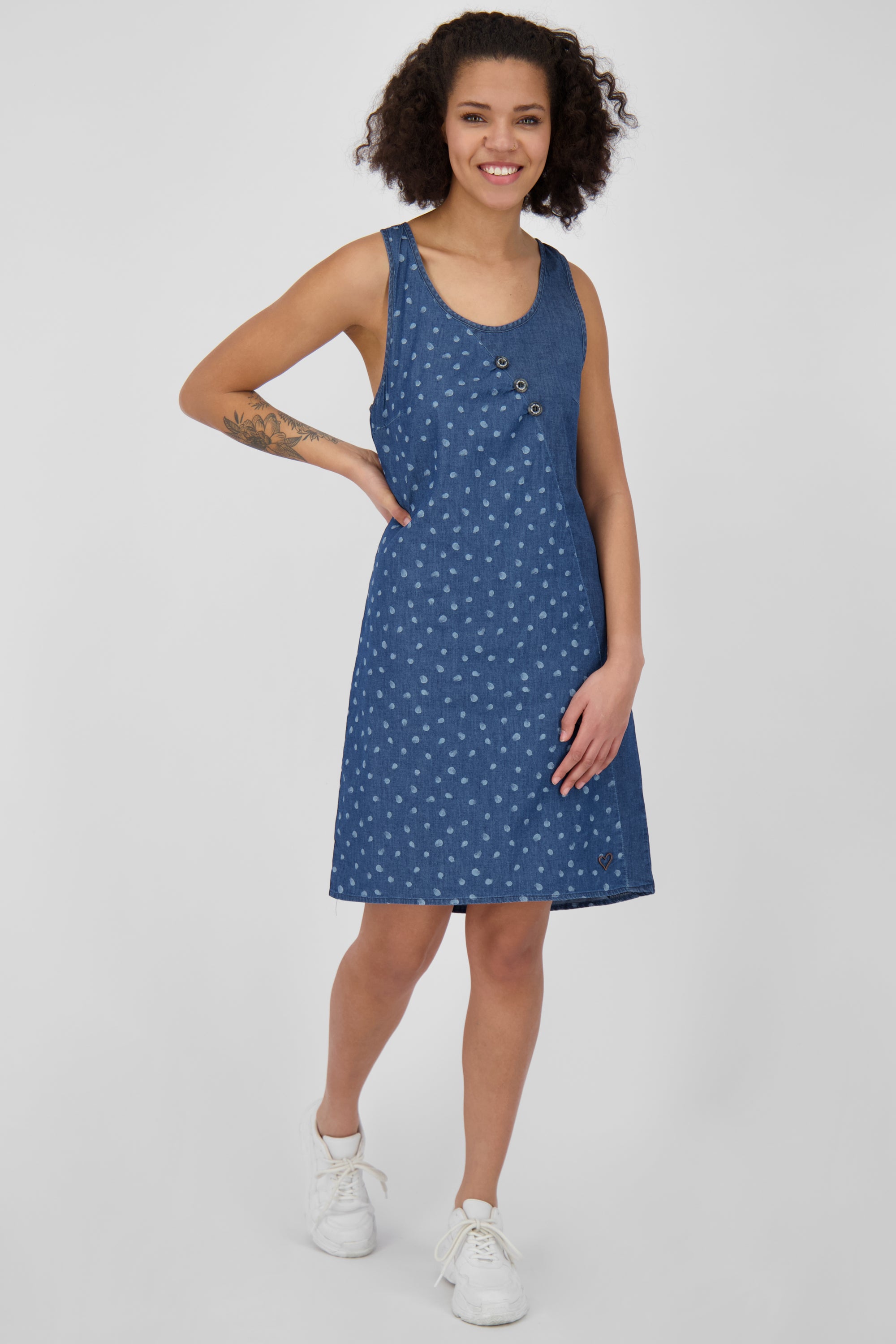 CameronAK DNM B Top Dress Dunkelblau