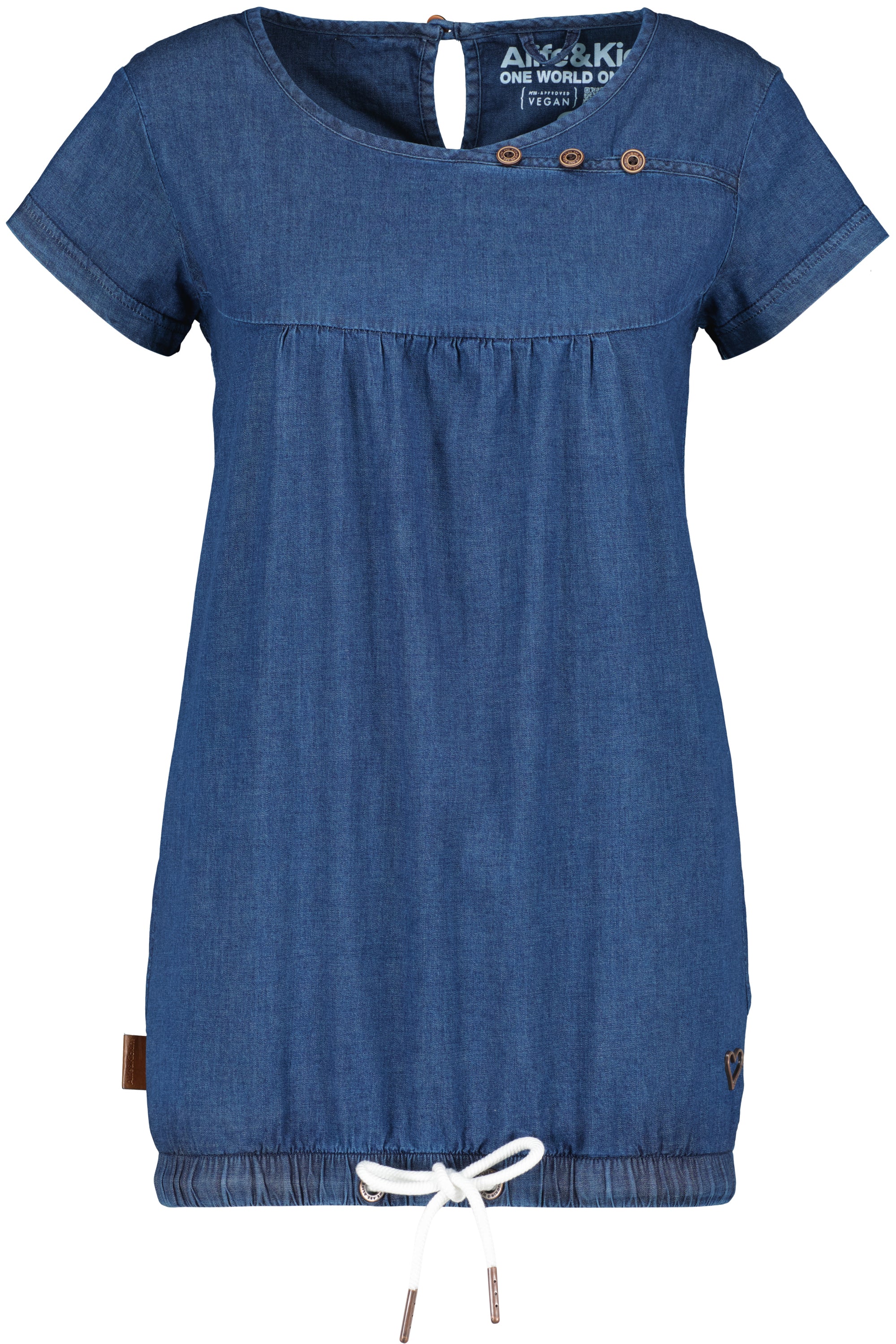 Damen-Freizeitshirt SummerAK DNM mit praktischen Details Dunkelblau