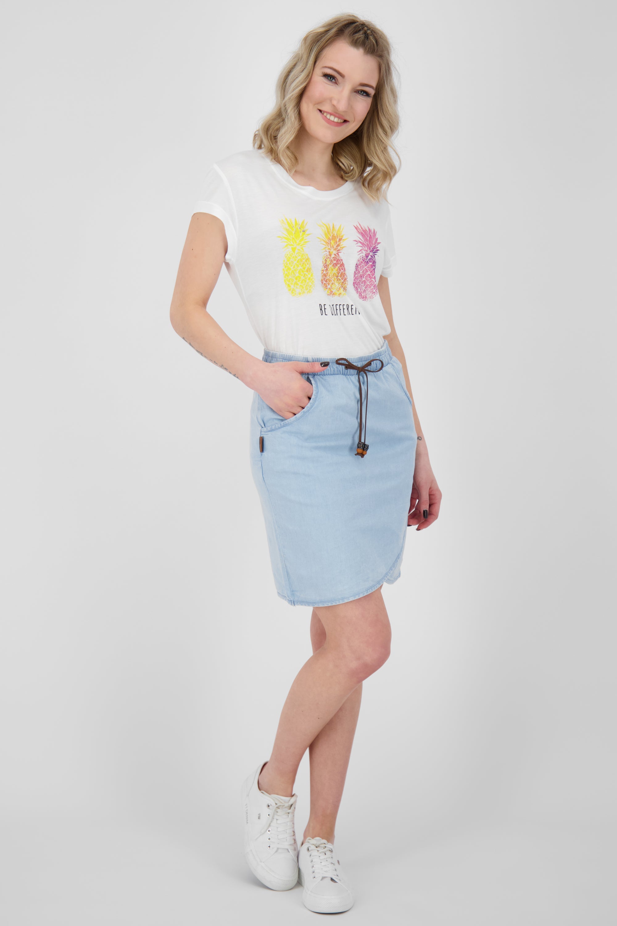 LucyAK DNM A Skirt Hellblau