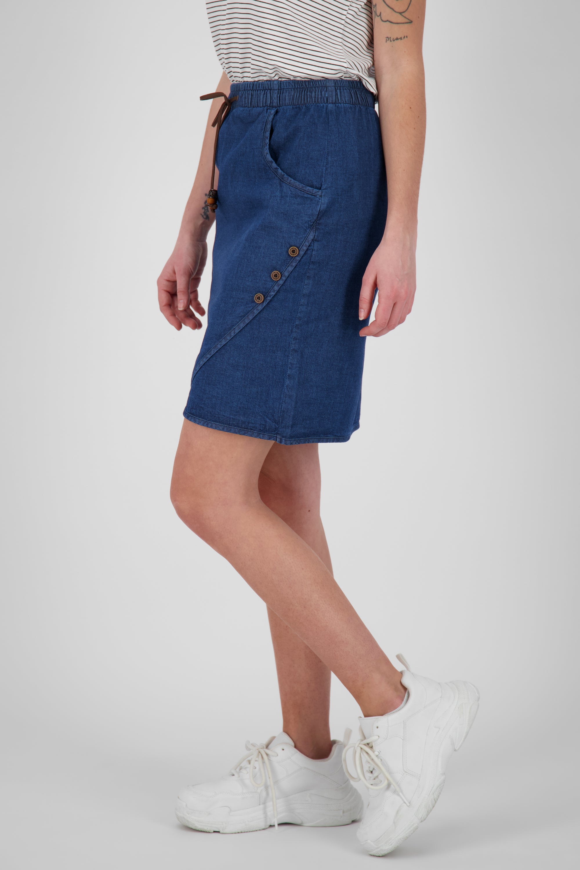 LucyAK DNM A Skirt Dunkelblau