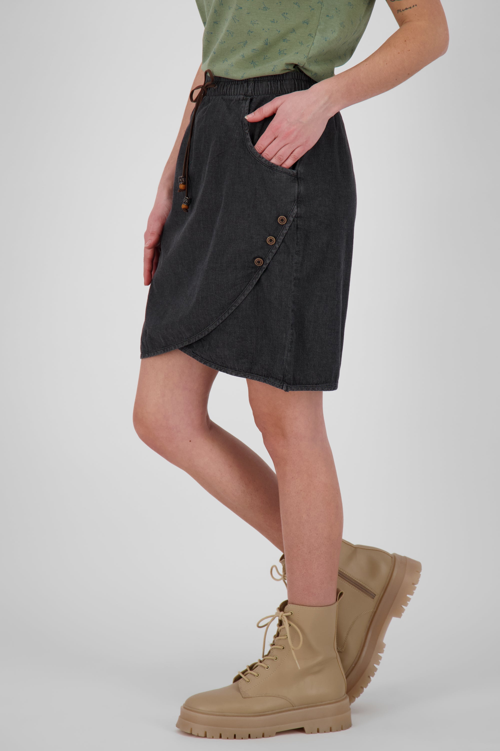 LucyAK DNM A Skirt Schwarz