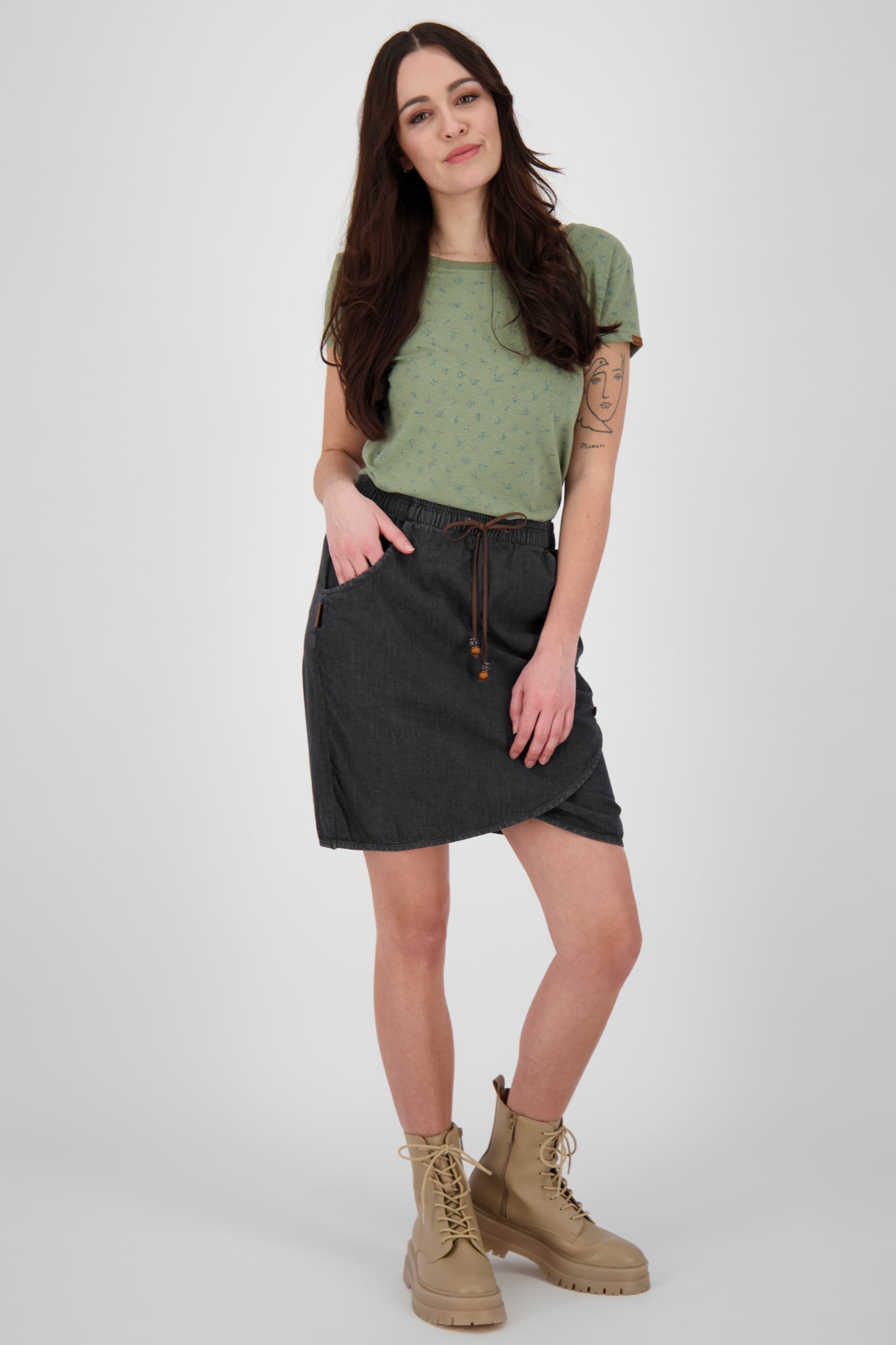 LucyAK DNM A Skirt Schwarz