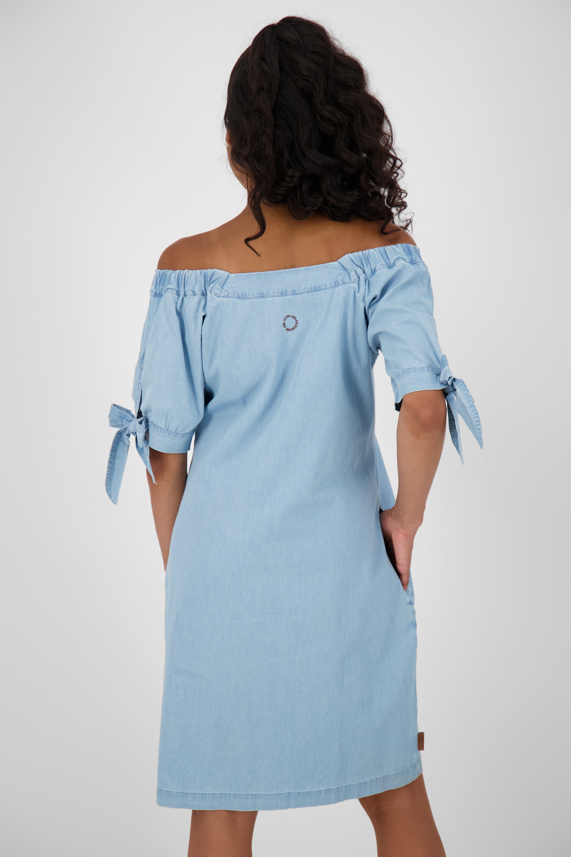 AnnieAK DNM A Longsleeve Dress Hellblau