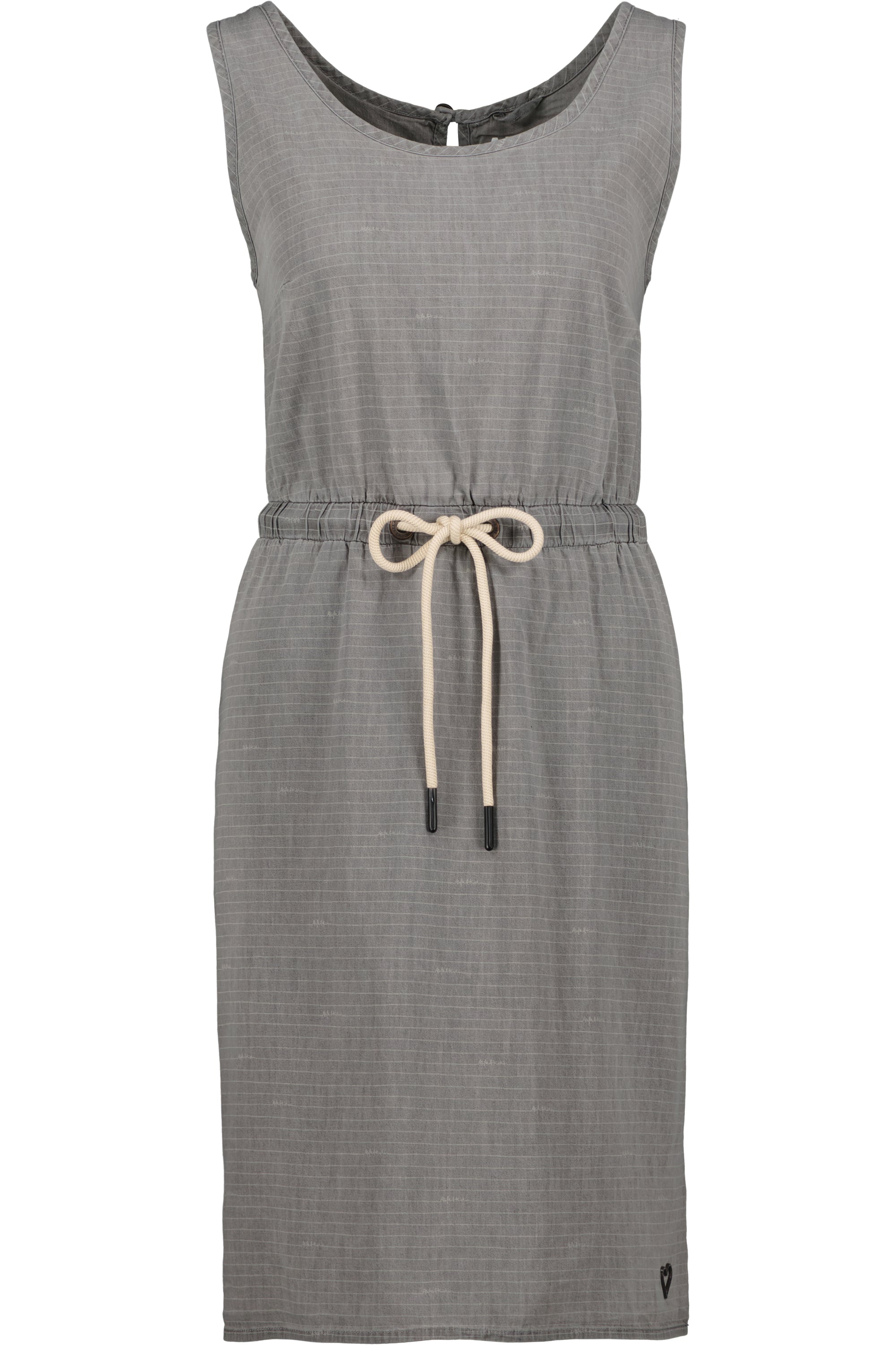 Sommerkleid DojaAK DNM B - Trendy Denim-Look für Damen Grau