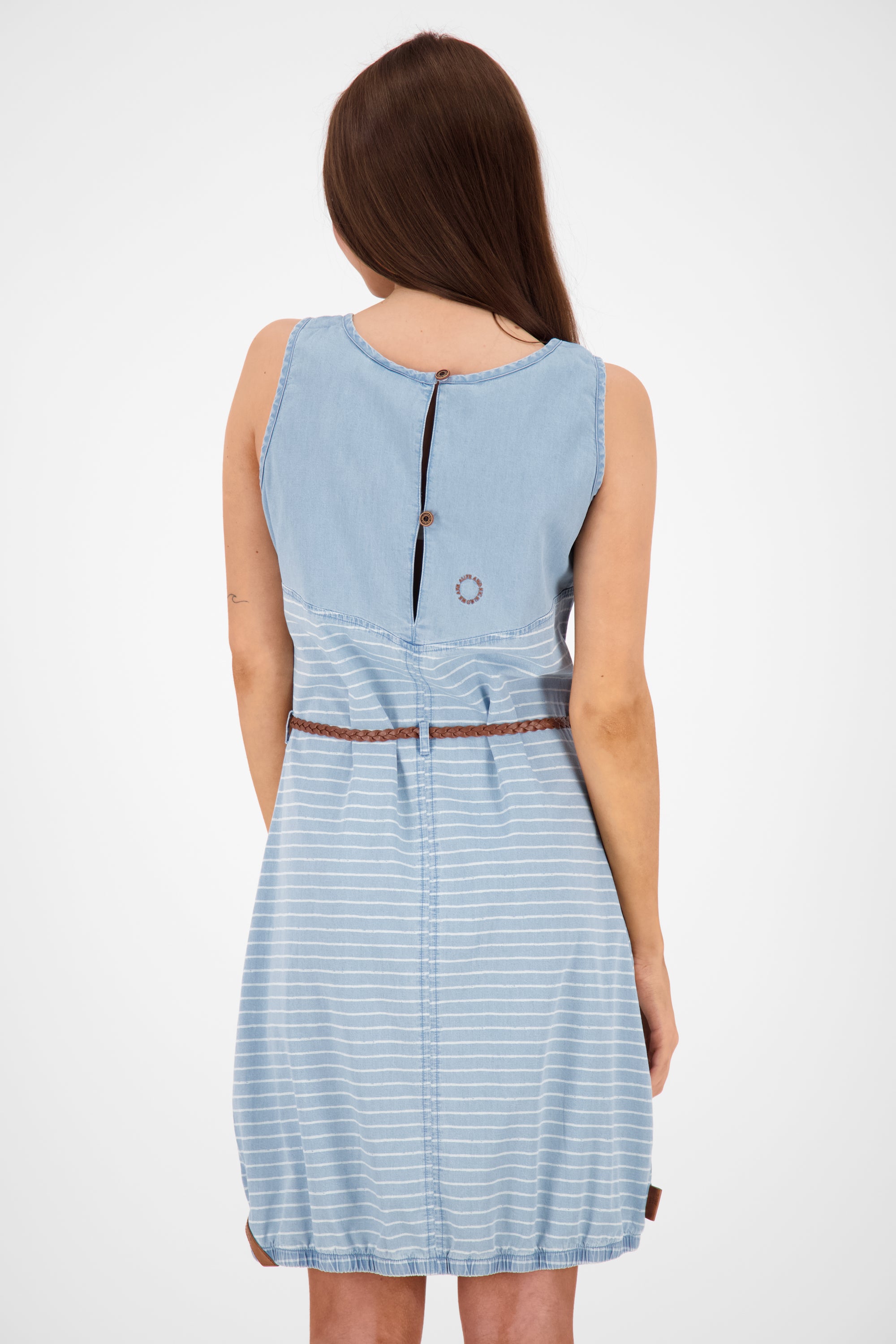 Unbeschwert durch den Sommer mit DojaAK DNM B Kleid für Damen Hellblau
