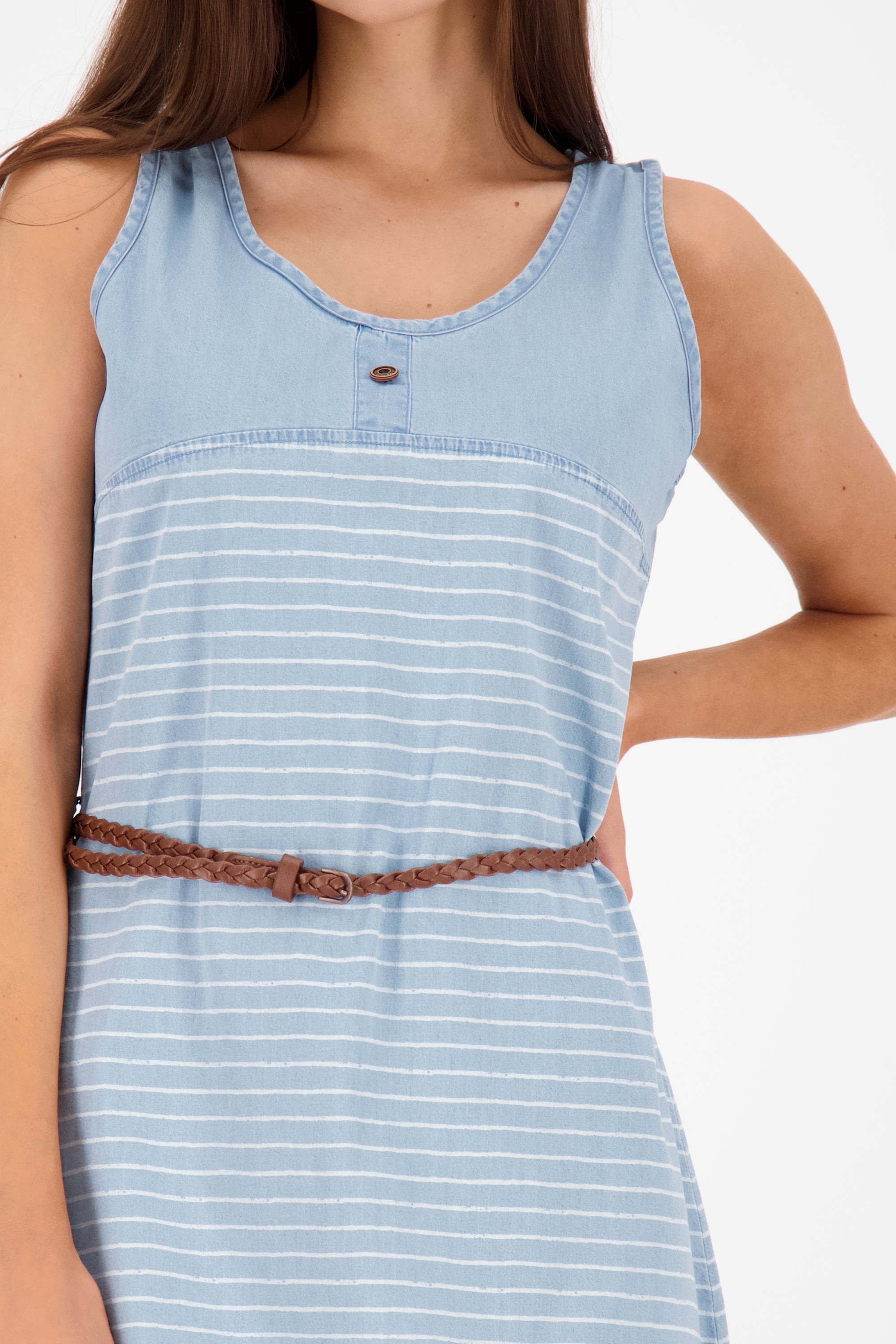 Unbeschwert durch den Sommer mit DojaAK DNM B Kleid für Damen Hellblau