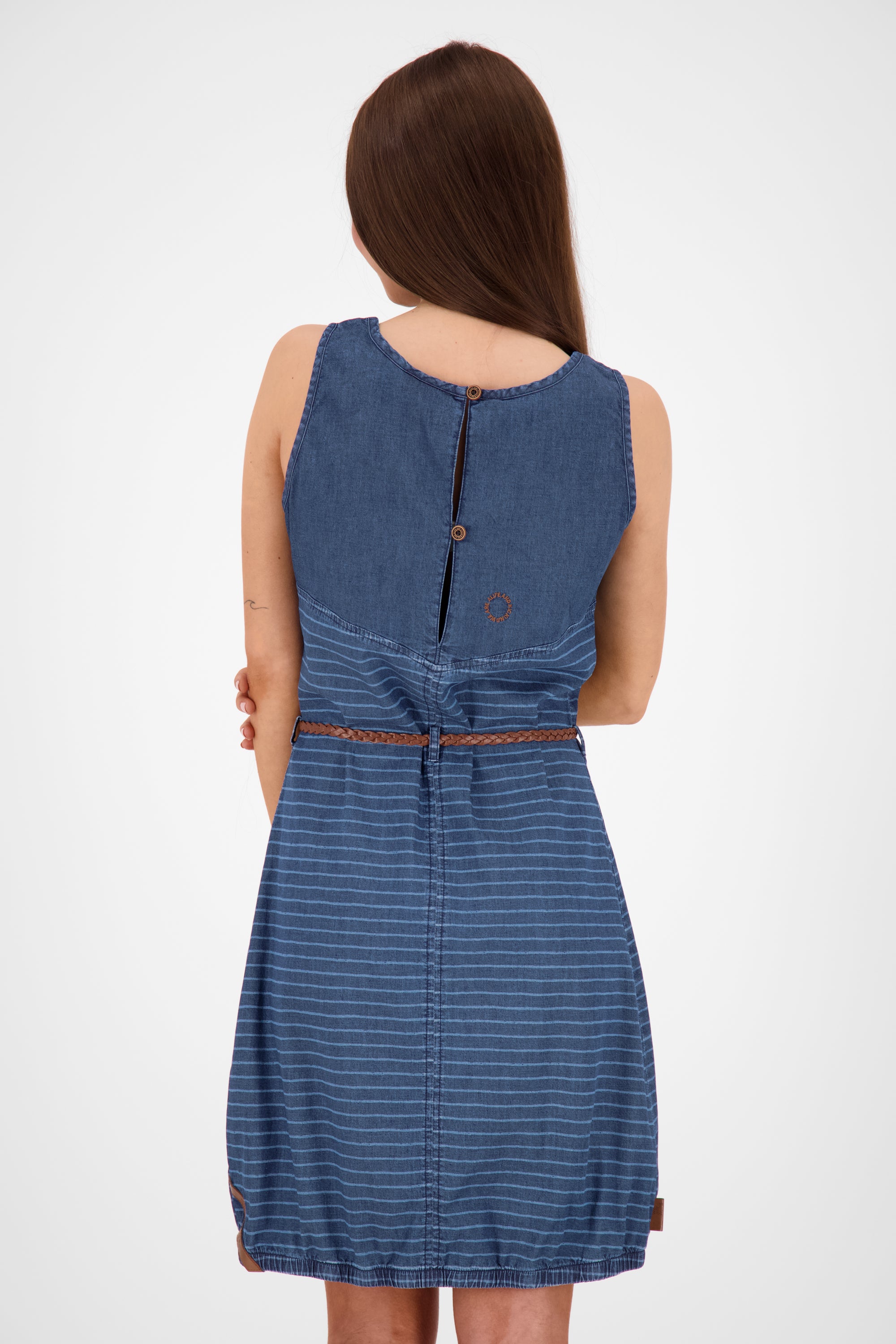 Unbeschwert durch den Sommer mit DojaAK DNM B Kleid für Damen Dunkelblau