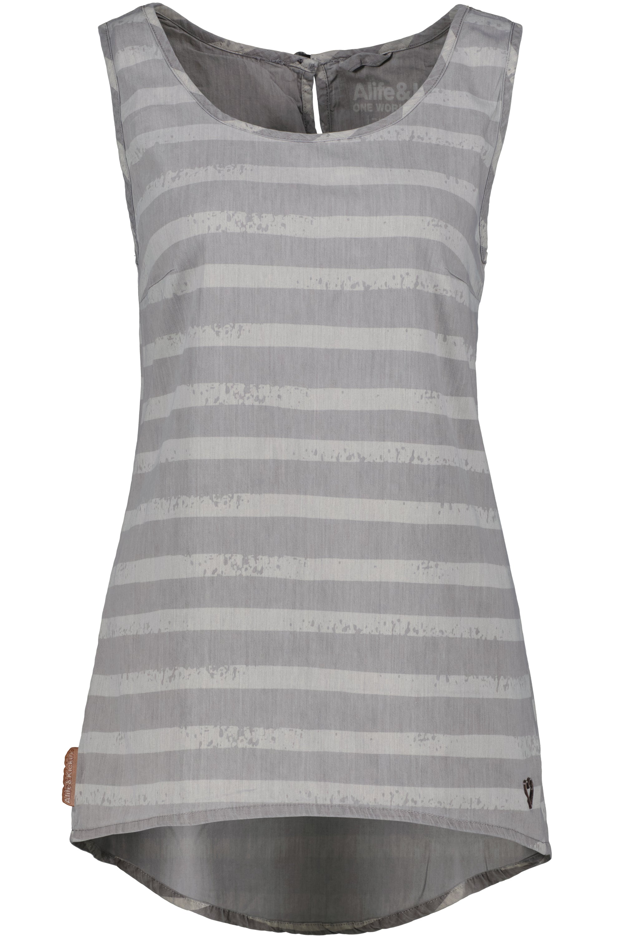 Bequem und stylish - KarlaAK B ärmelloses Tanktop für Damen Grau