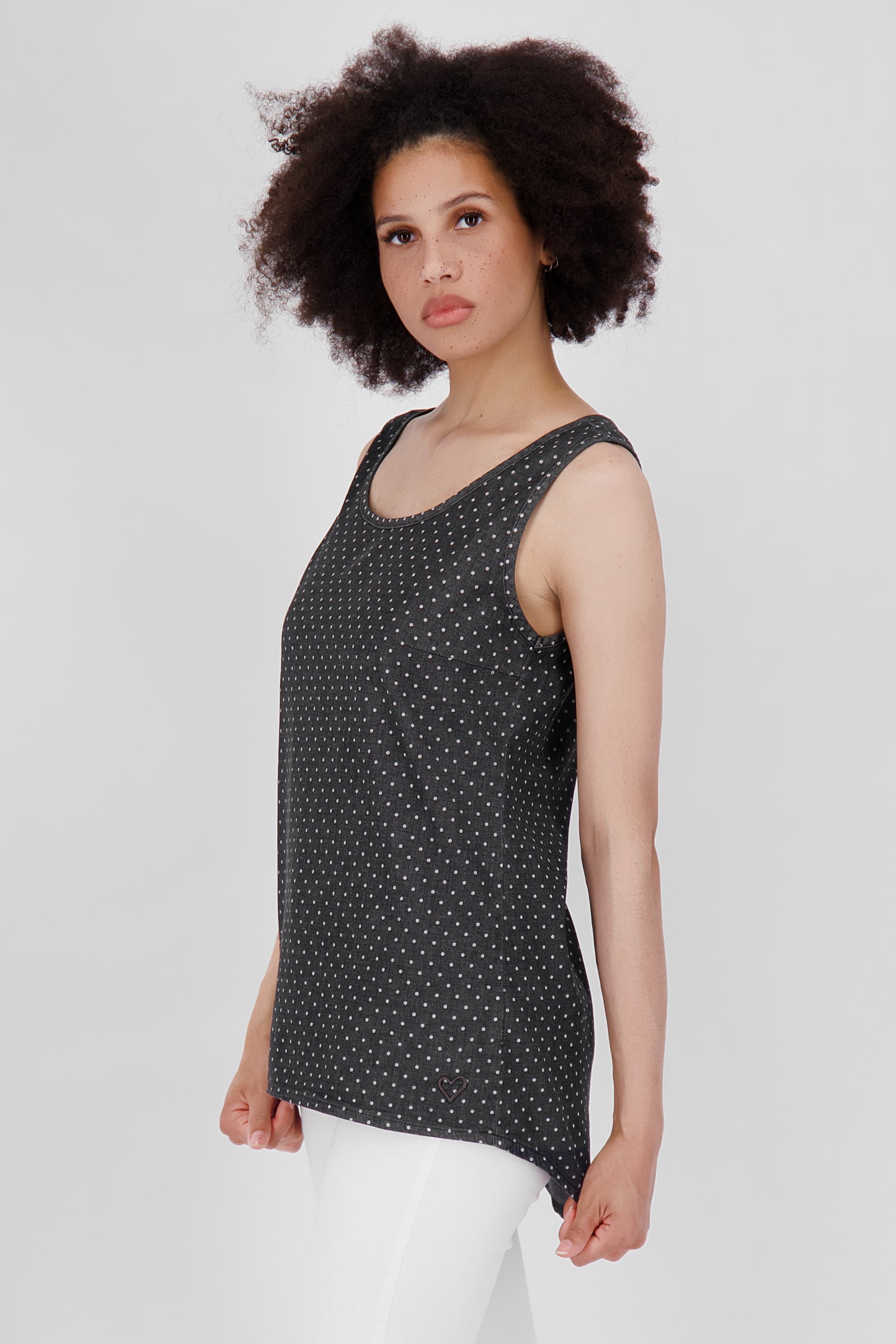 Bequem und stylish - KarlaAK B ärmelloses Tanktop für Damen Schwarz