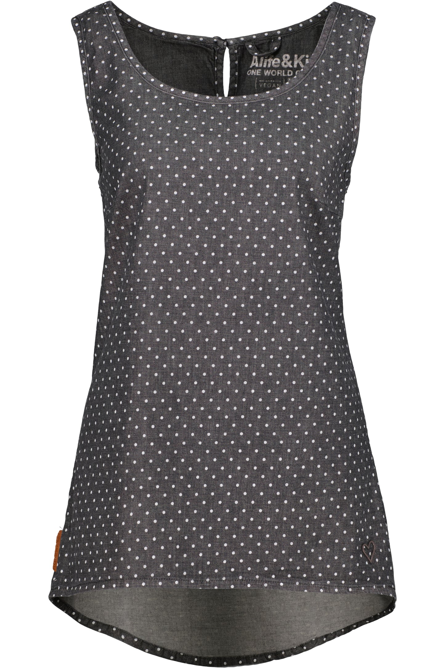 Bequem und stylish - KarlaAK B ärmelloses Tanktop für Damen Schwarz