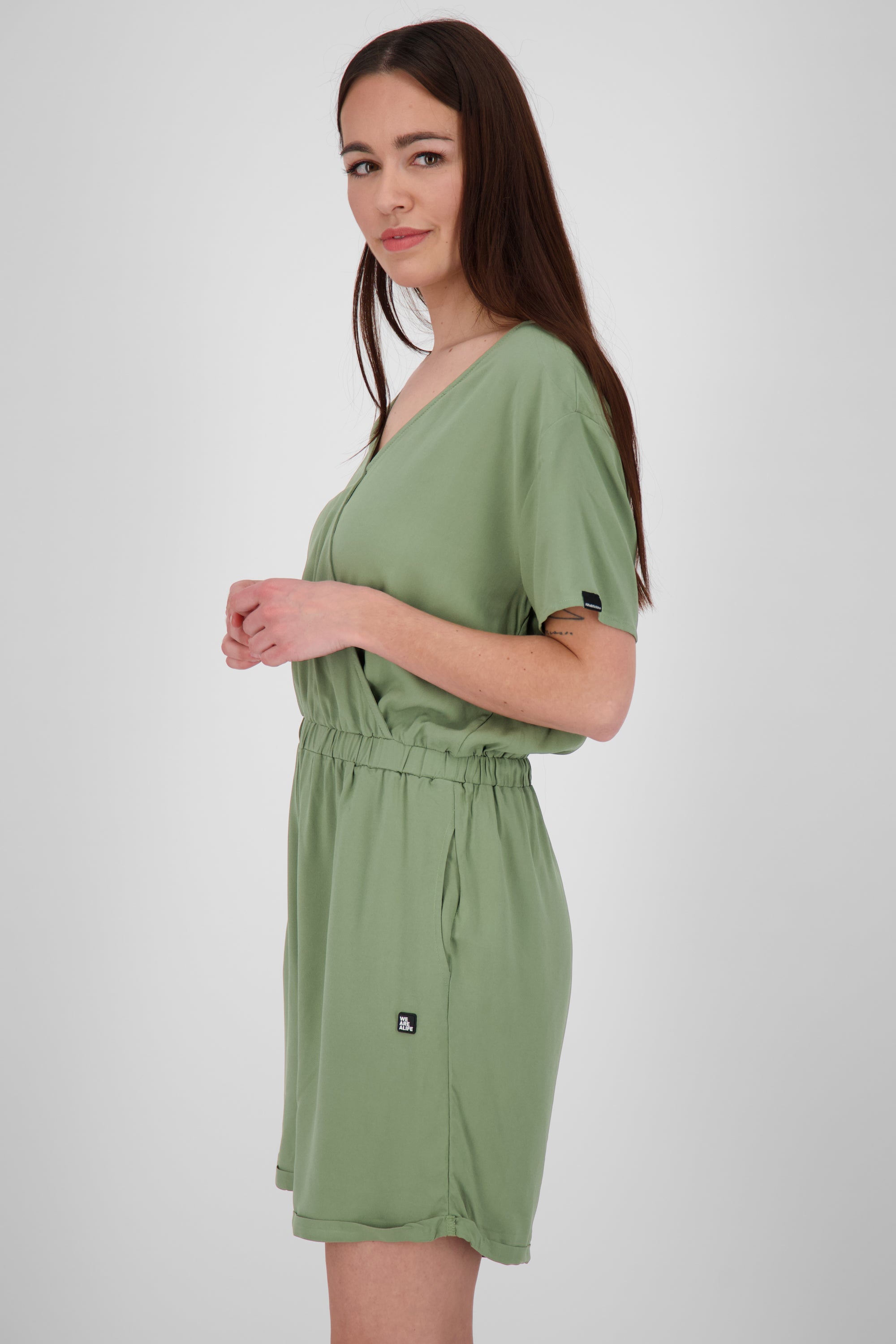 Damen Jumpsuit kurz HellaAK A Grün