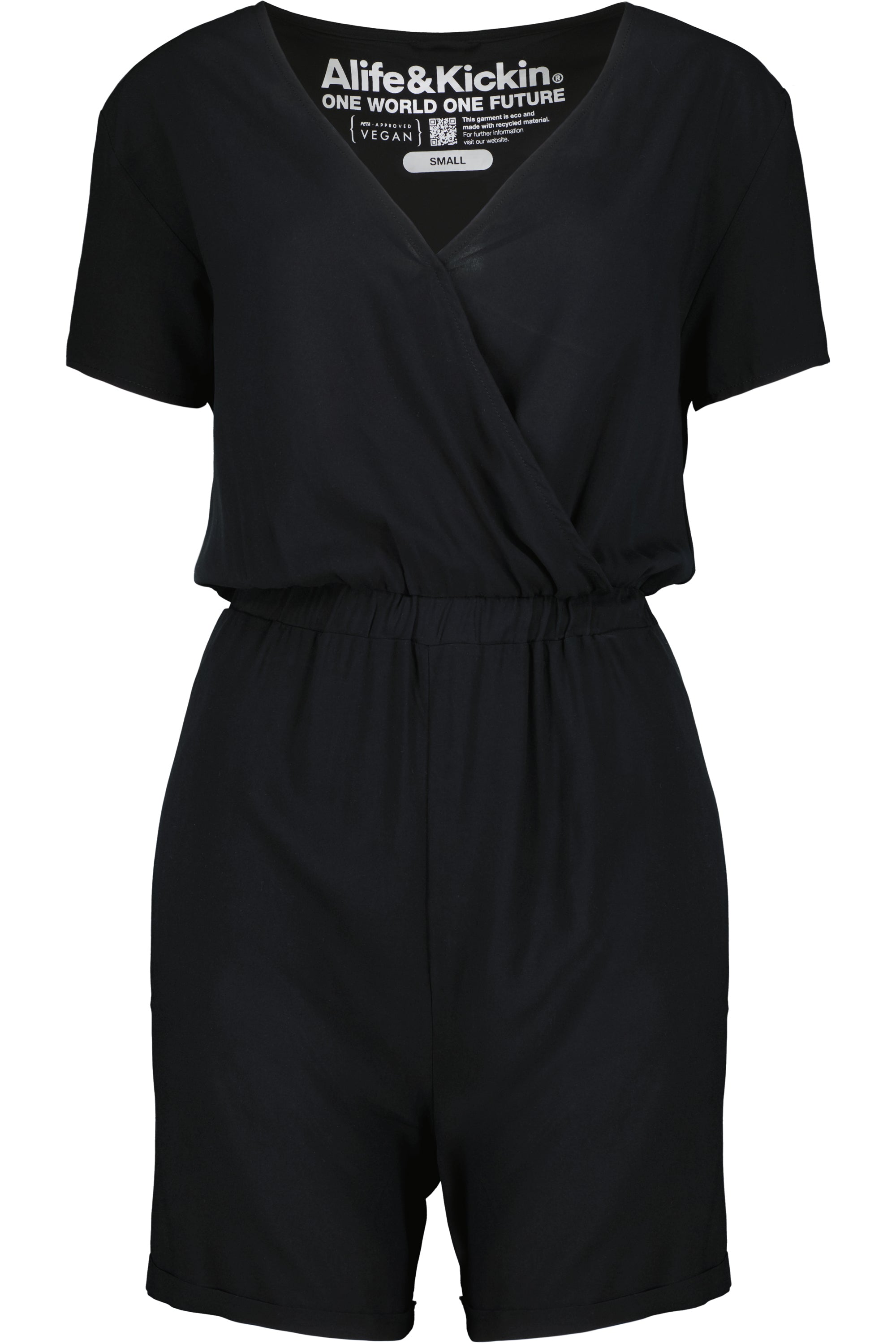 Damen Jumpsuit kurz HellaAK A Schwarz