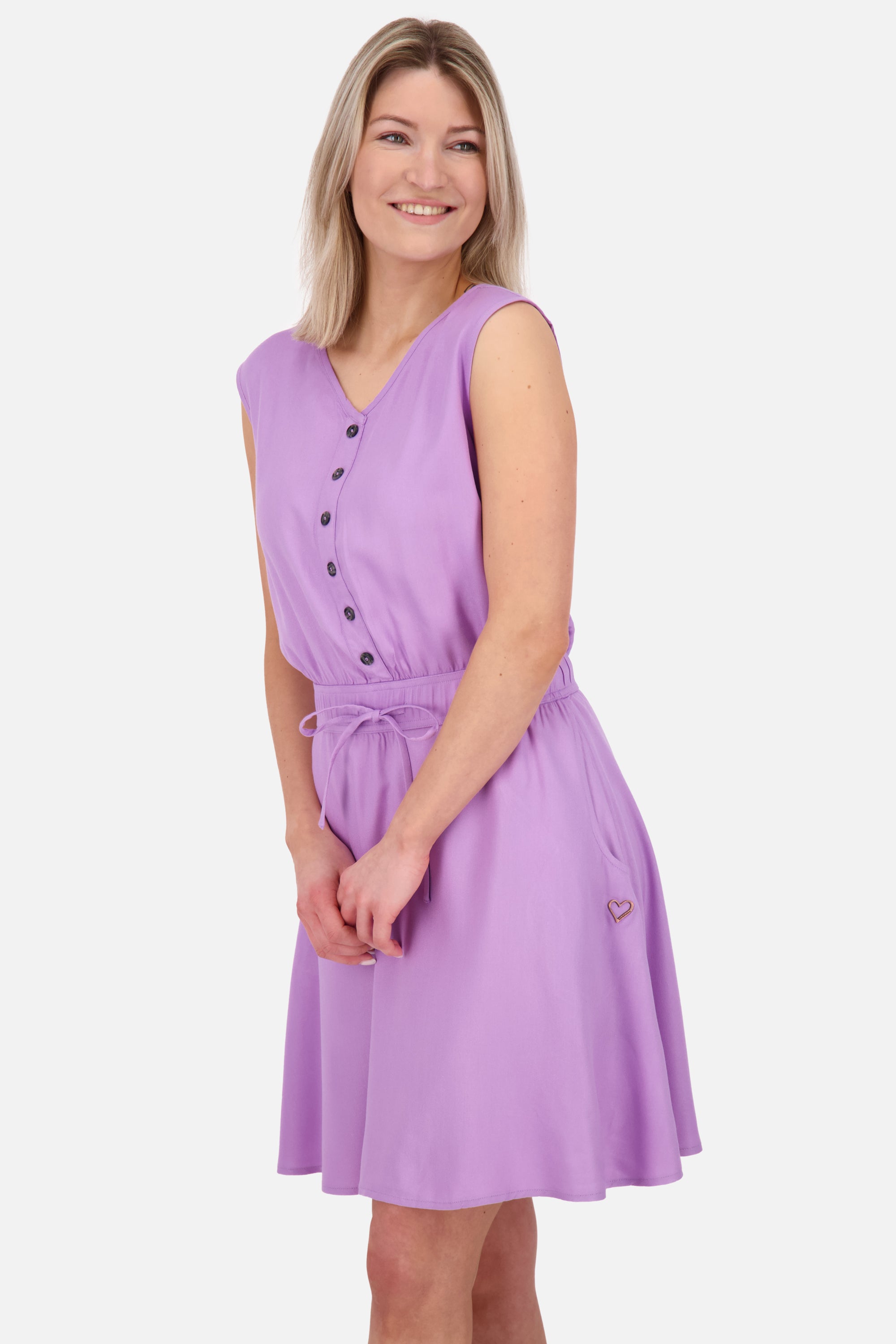 ScarlettAK A kurzes Kleid Damen Violett