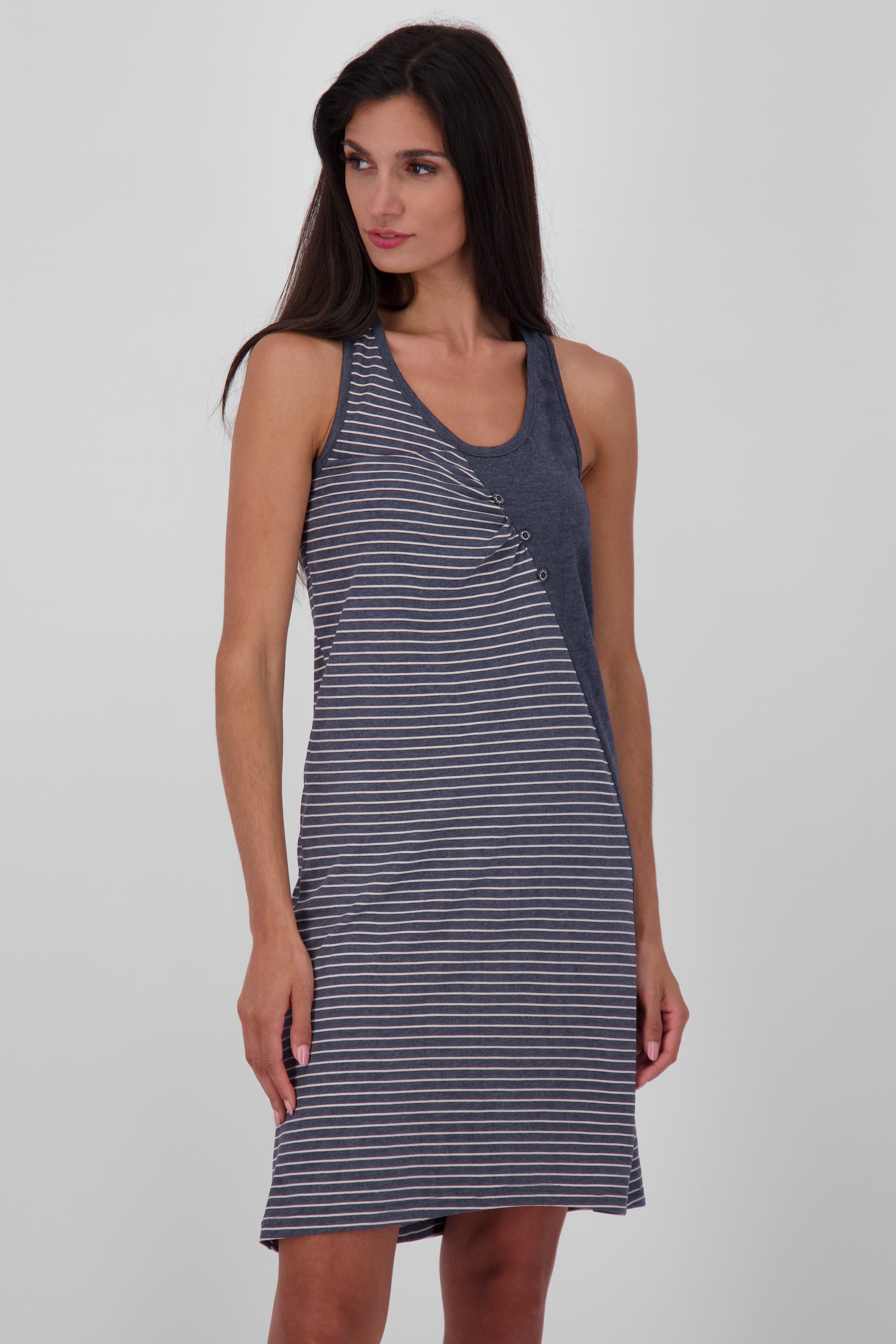 CameronAK B Top Dress Dunkelblau