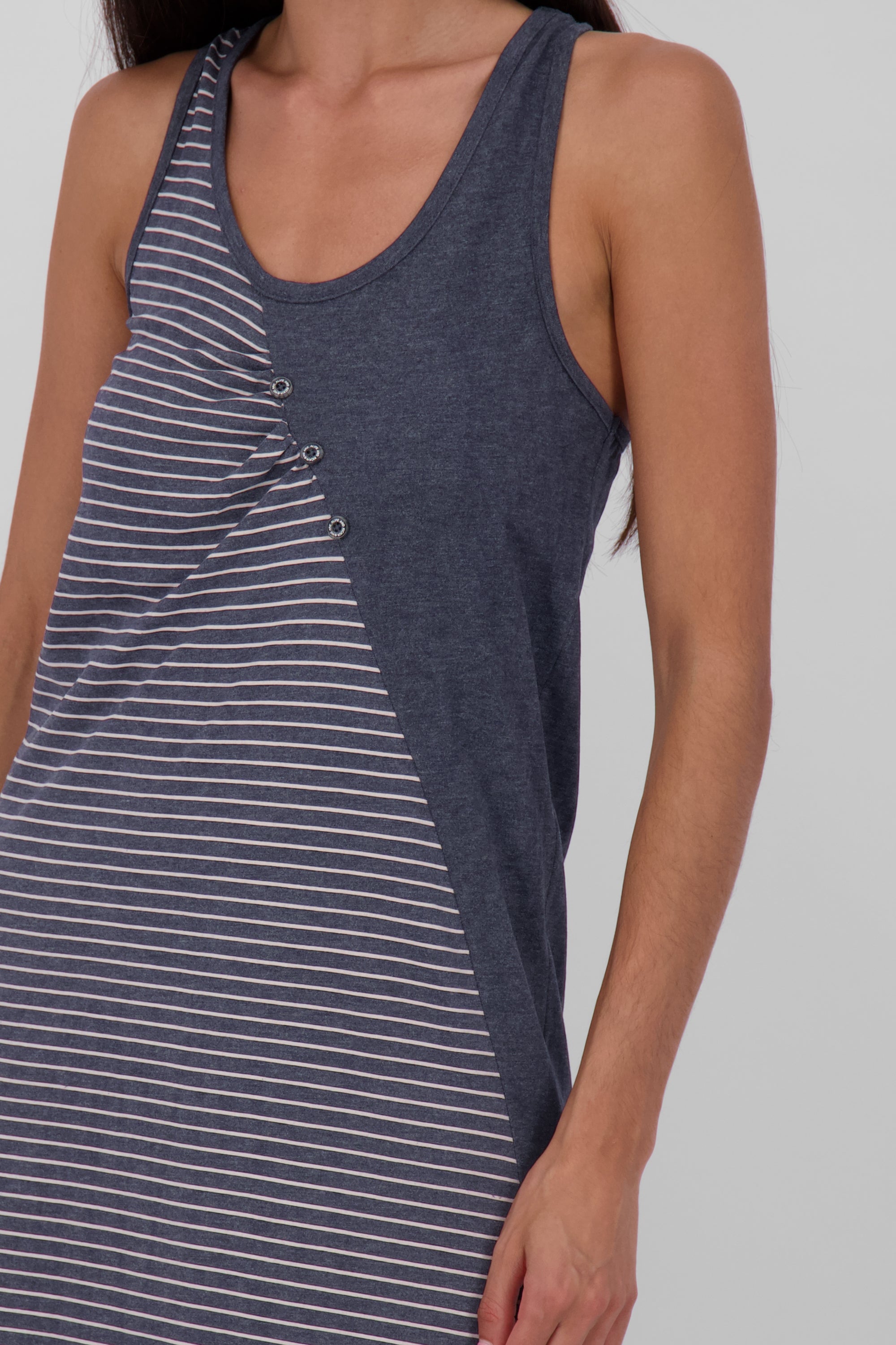 CameronAK B Top Dress Dunkelblau