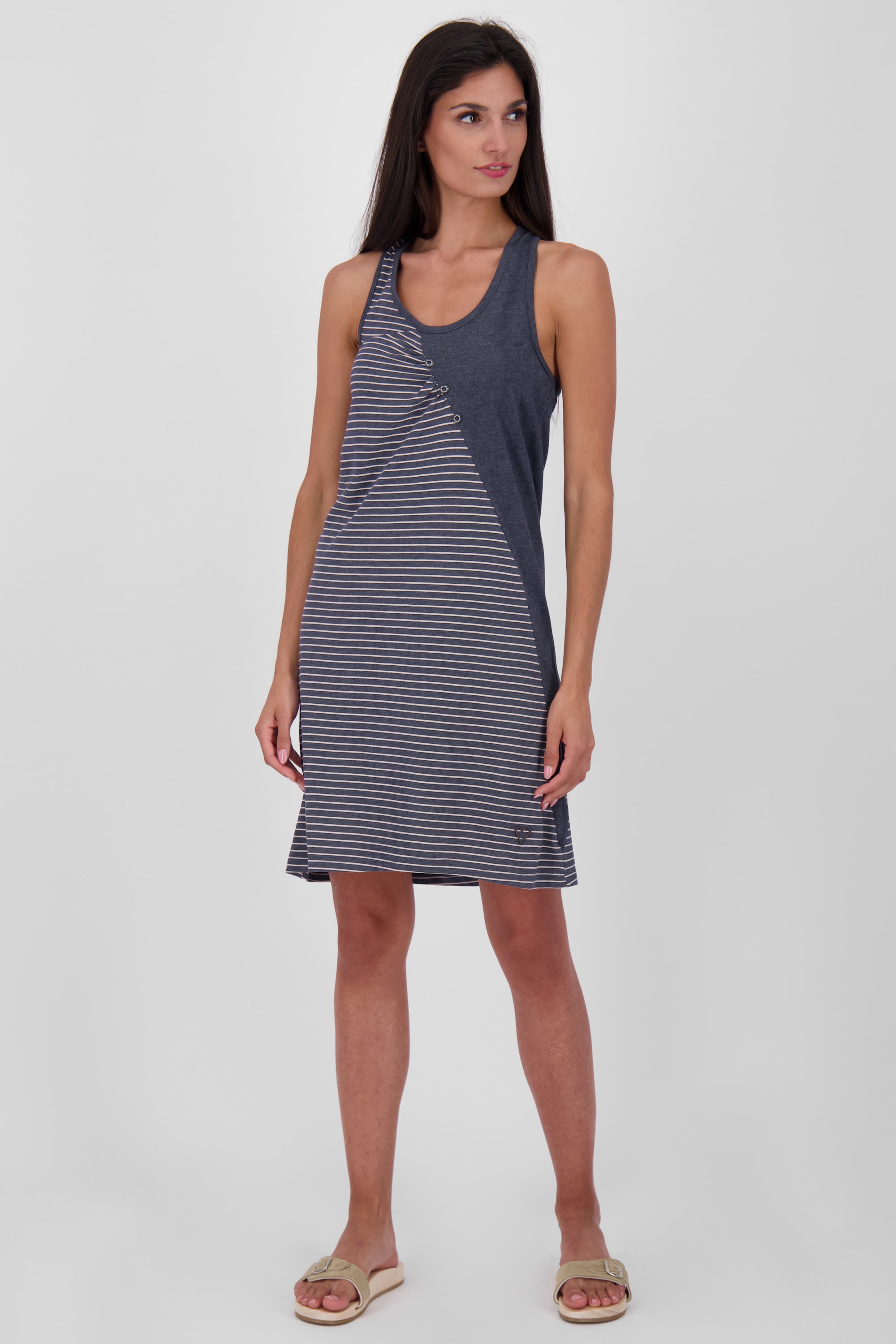 CameronAK B Top Dress Dunkelblau