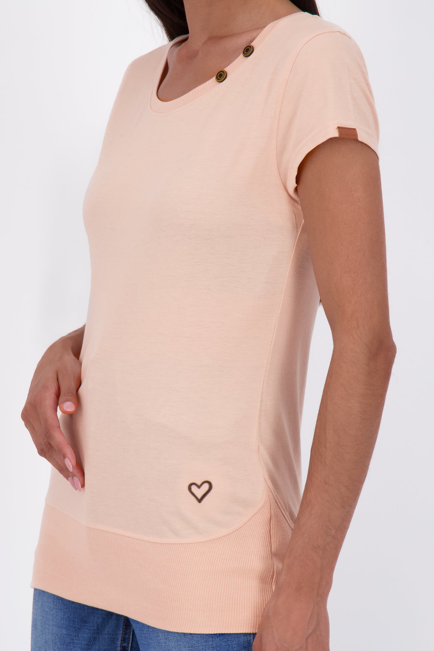Sommerlich Chic. Kurzarmshirt Damen CocoAK A Rosa