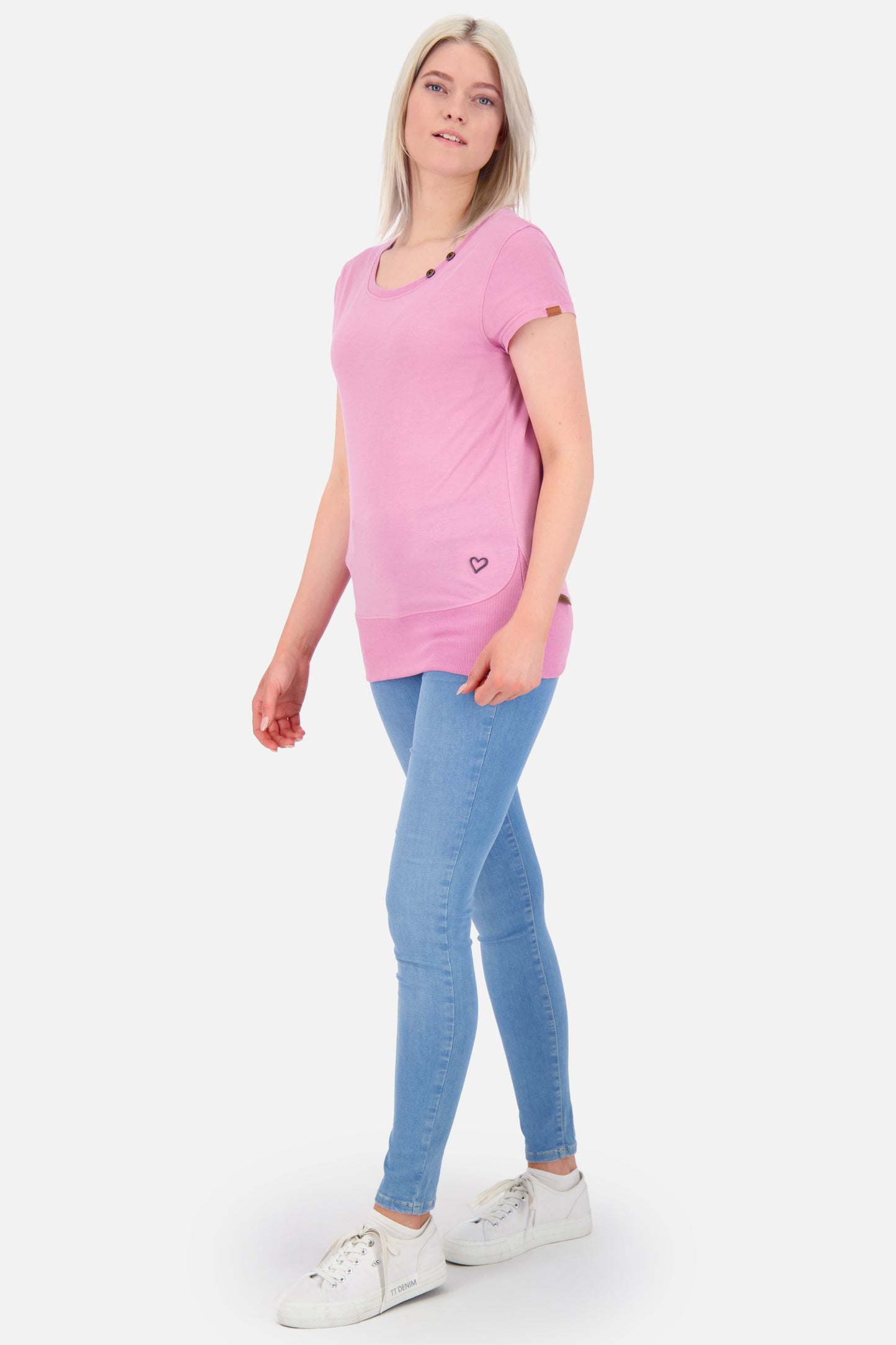 CocoAK A T-Shirt von Alife and Kickin: Farbenfroh und modisch Pink