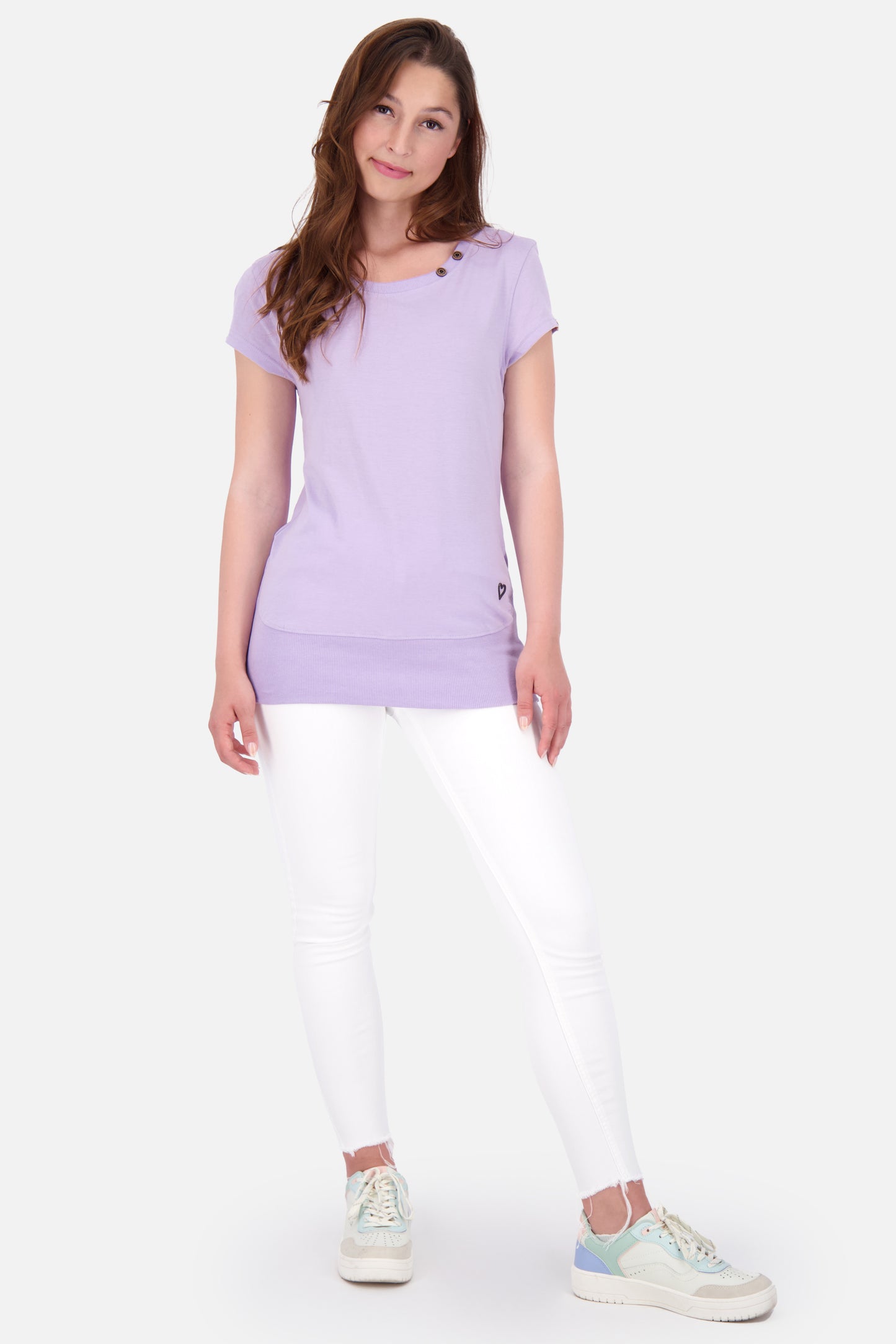 CocoAK A T-Shirt von Alife and Kickin: Farbenfroh und modisch Violett