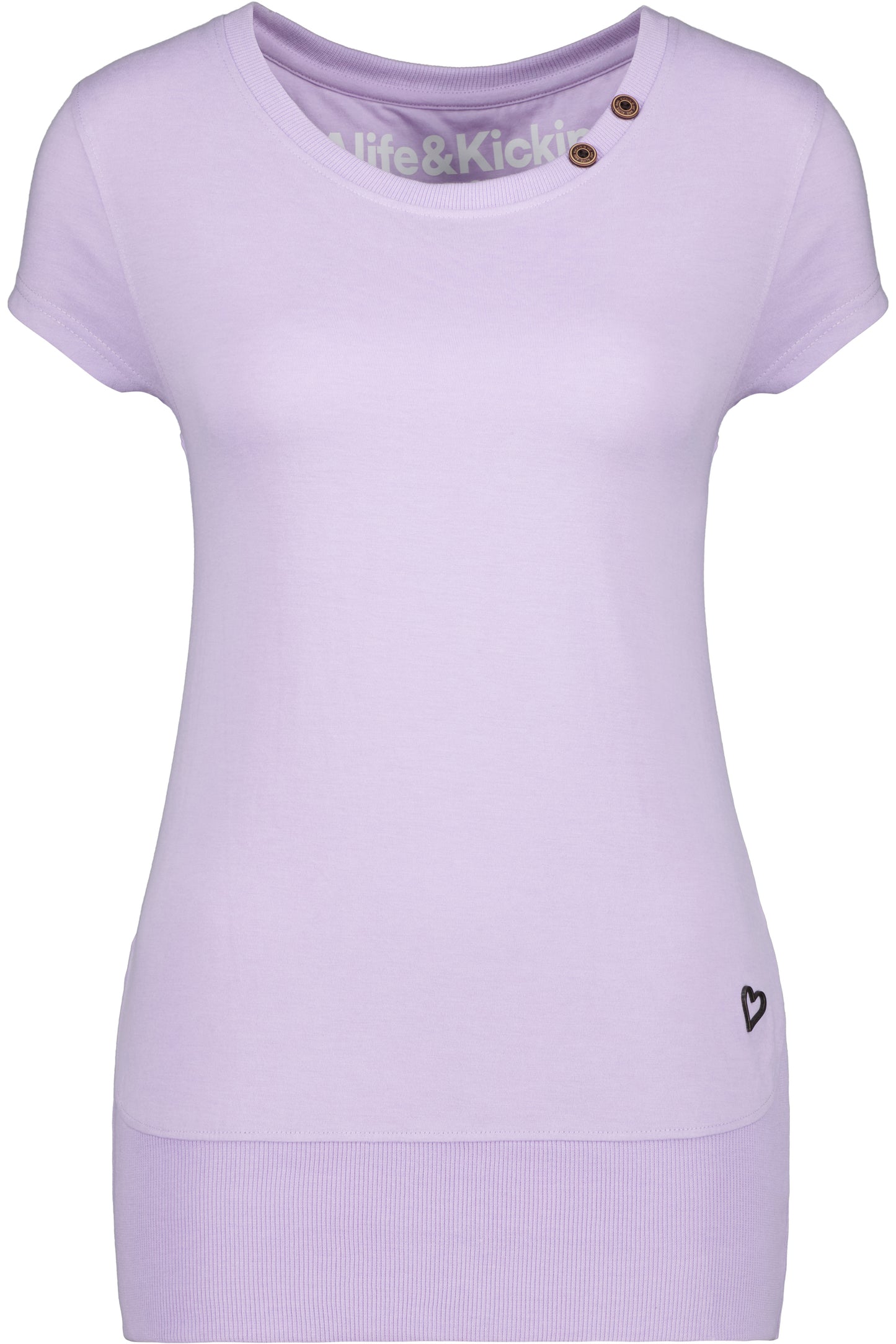 CocoAK A T-Shirt von Alife and Kickin: Farbenfroh und modisch Violett