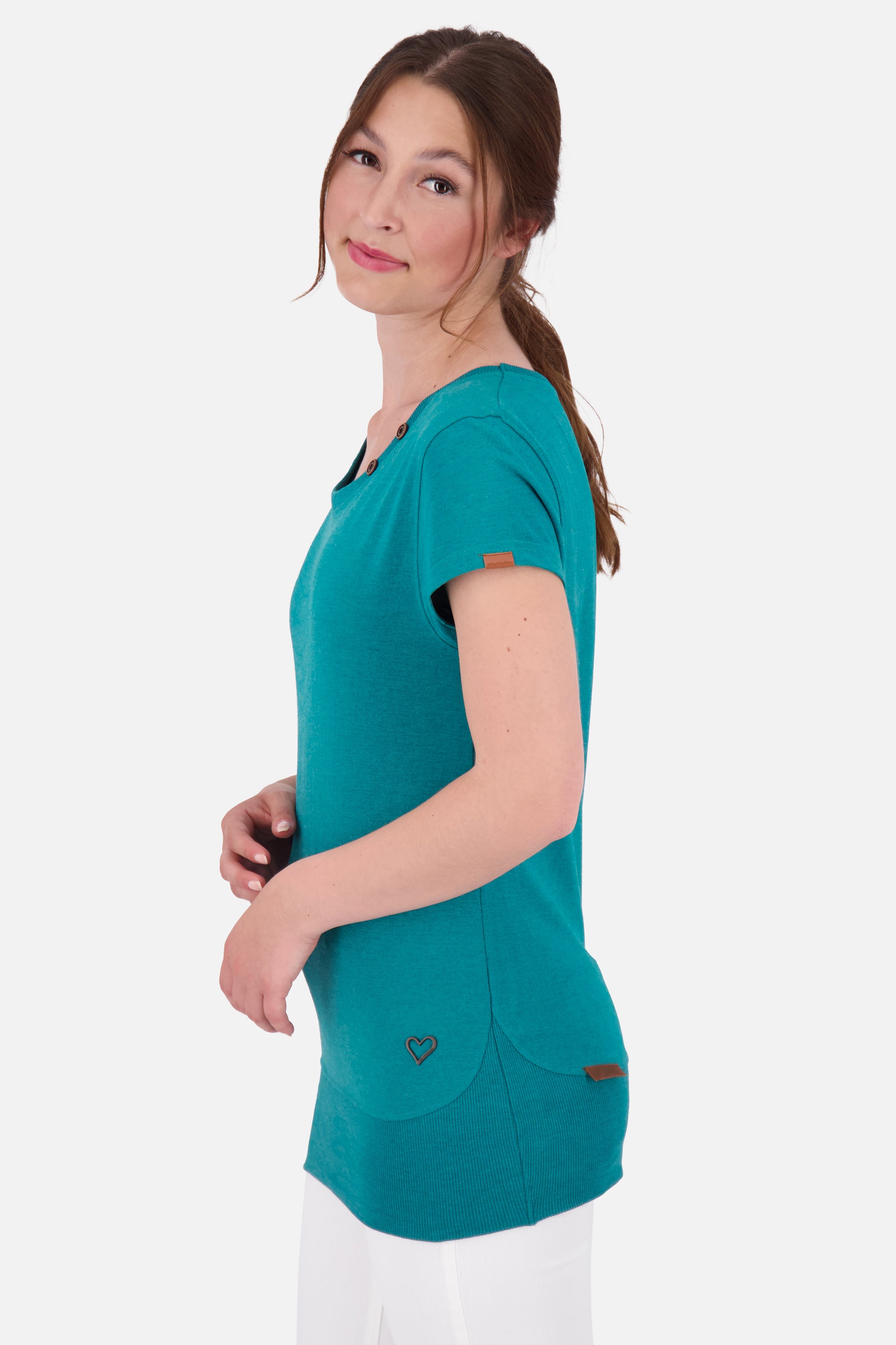 CocoAK A T-Shirt von Alife and Kickin: Farbenfroh und modisch Dunkelgrün