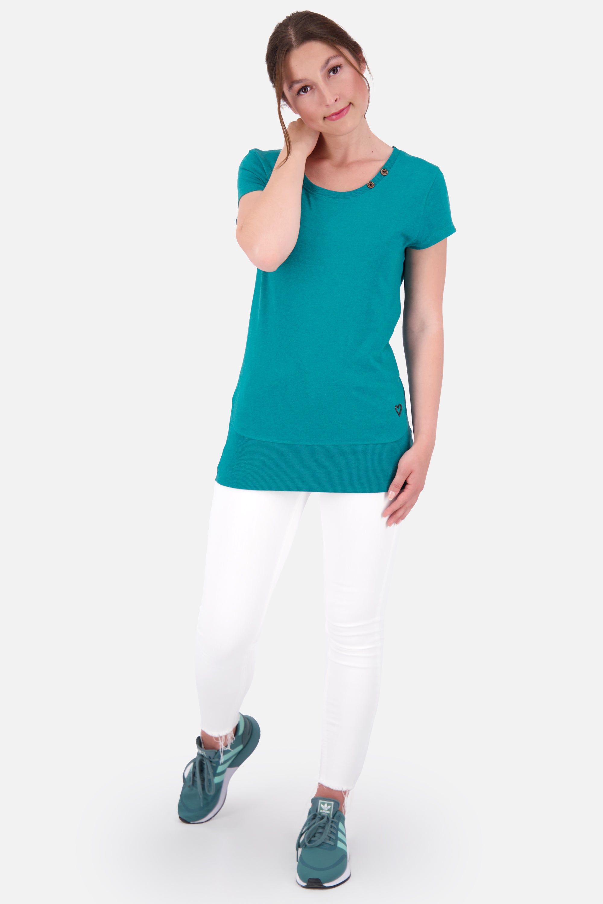 CocoAK A T-Shirt von Alife and Kickin: Farbenfroh und modisch Dunkelgrün