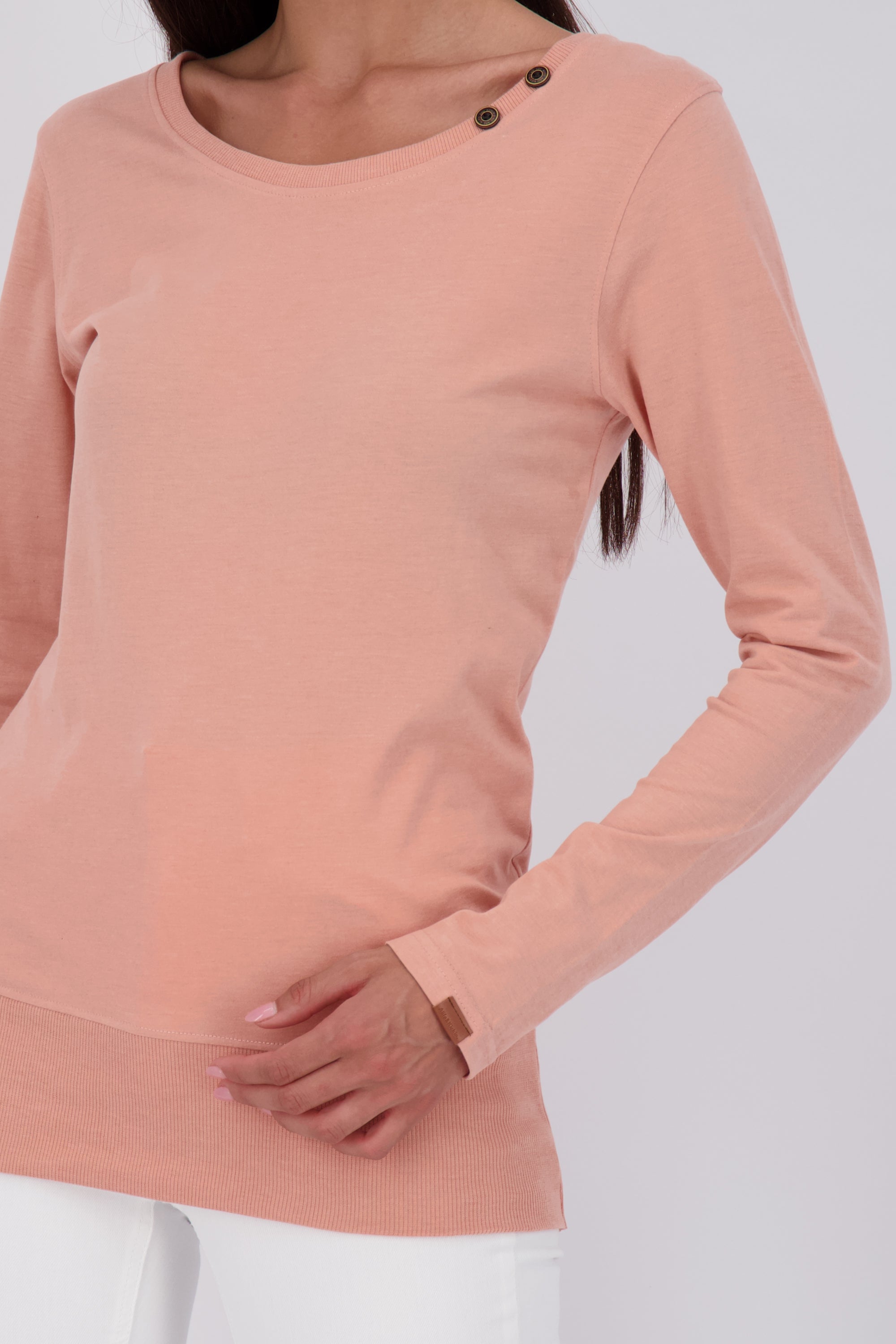Modisches Damen Longsleeve ConnyAK A - unkompliziert und zeitlos Rosa