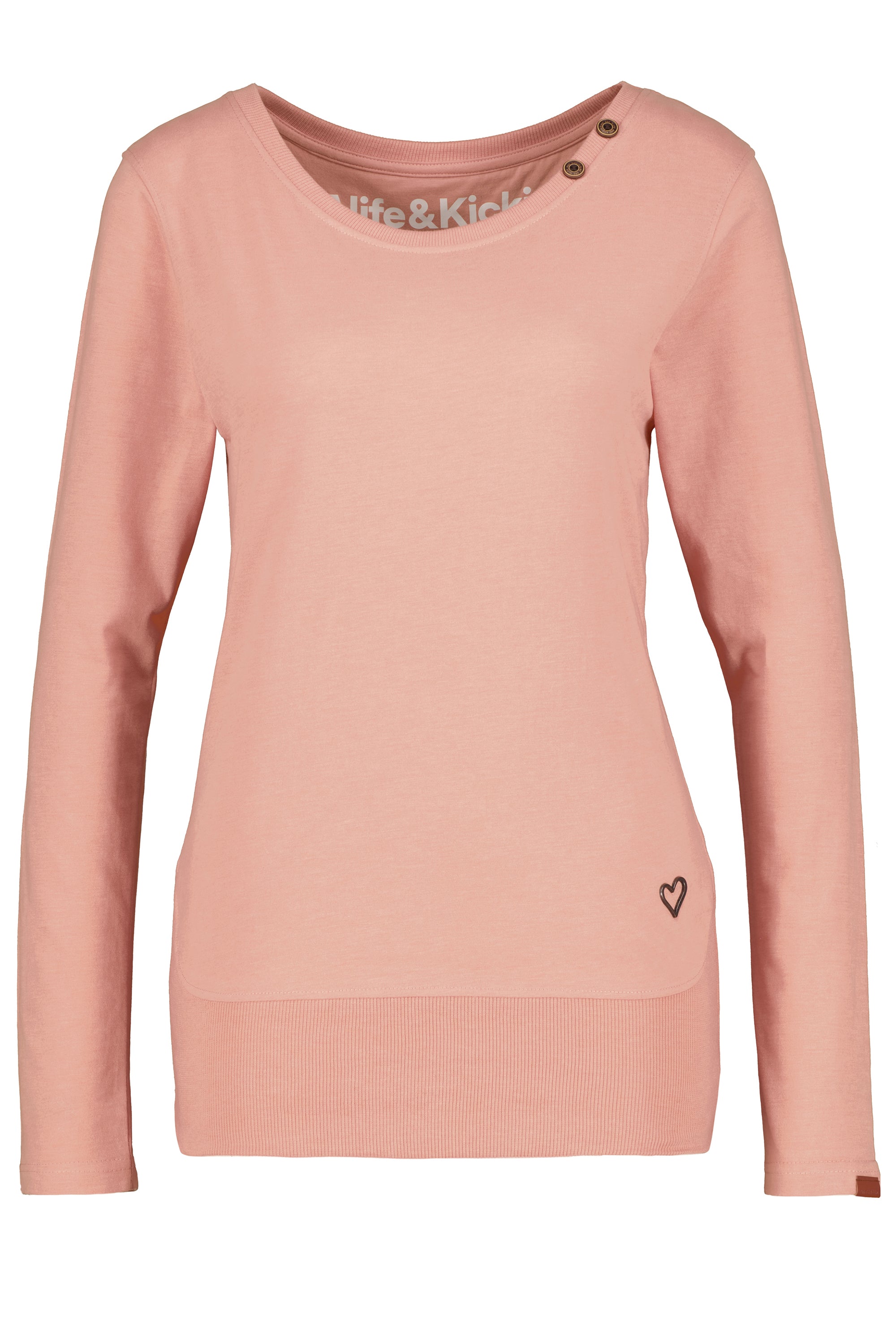 Modisches Damen Longsleeve ConnyAK A - unkompliziert und zeitlos Rosa