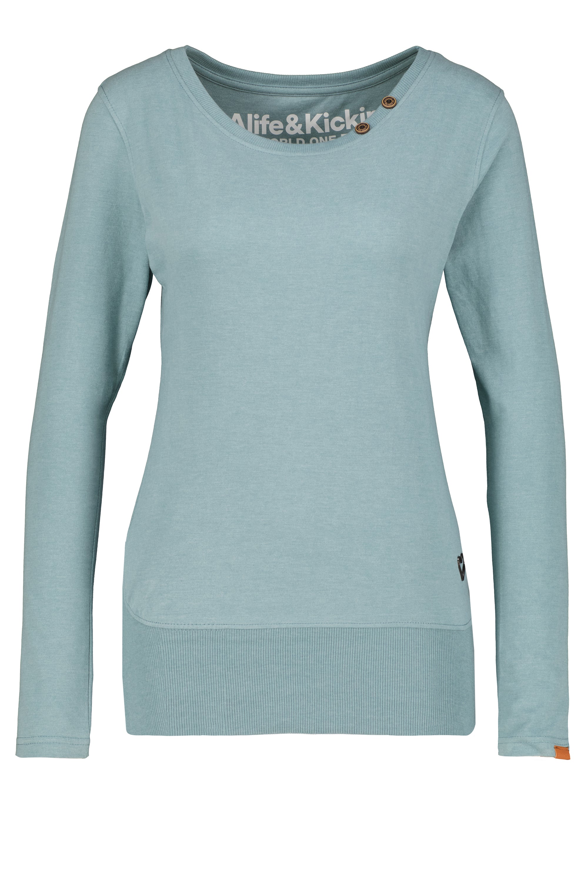 Modisches Damen Longsleeve ConnyAK A - unkompliziert und zeitlos Grau