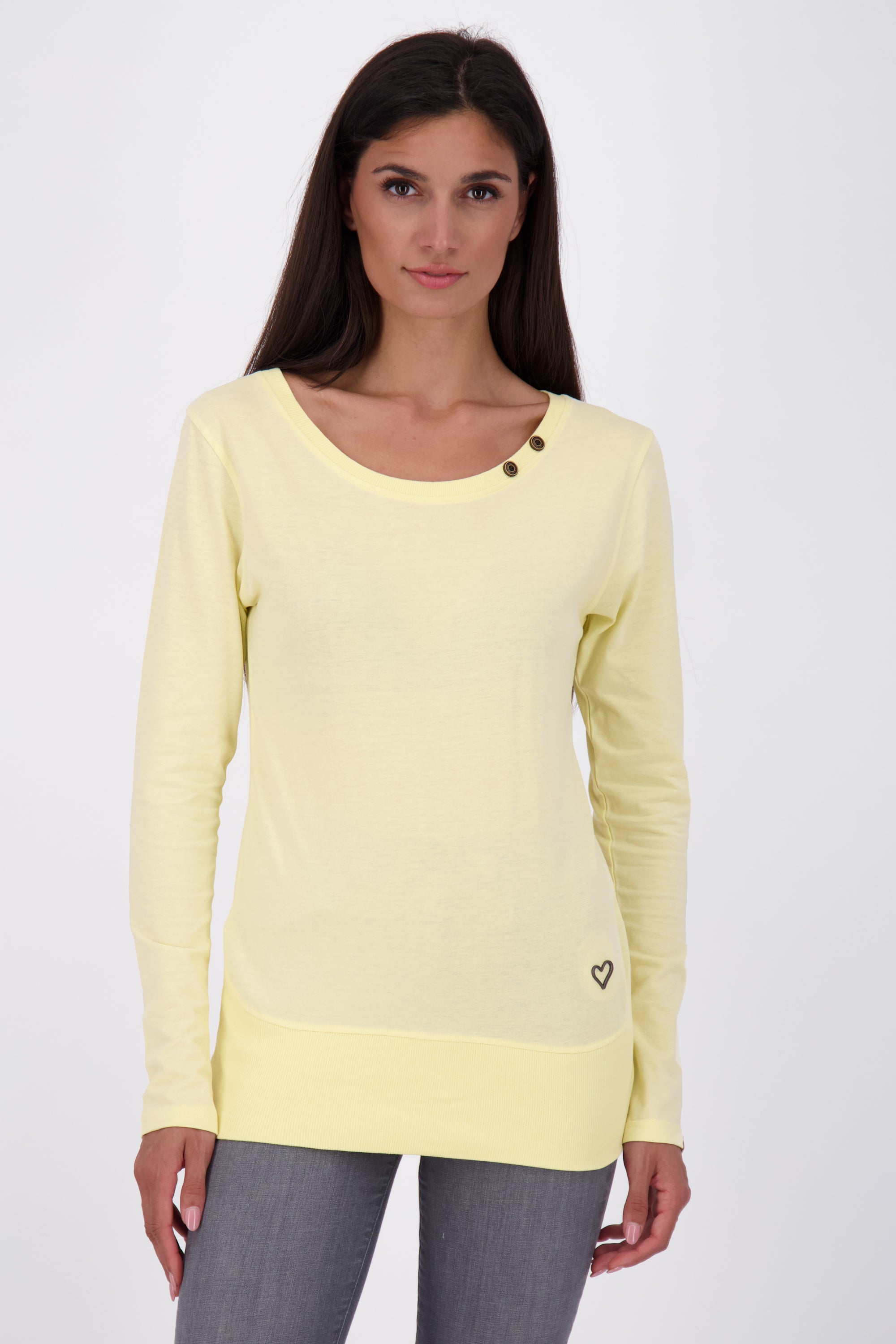 Modisches Damen Longsleeve ConnyAK A - unkompliziert und zeitlos Beige