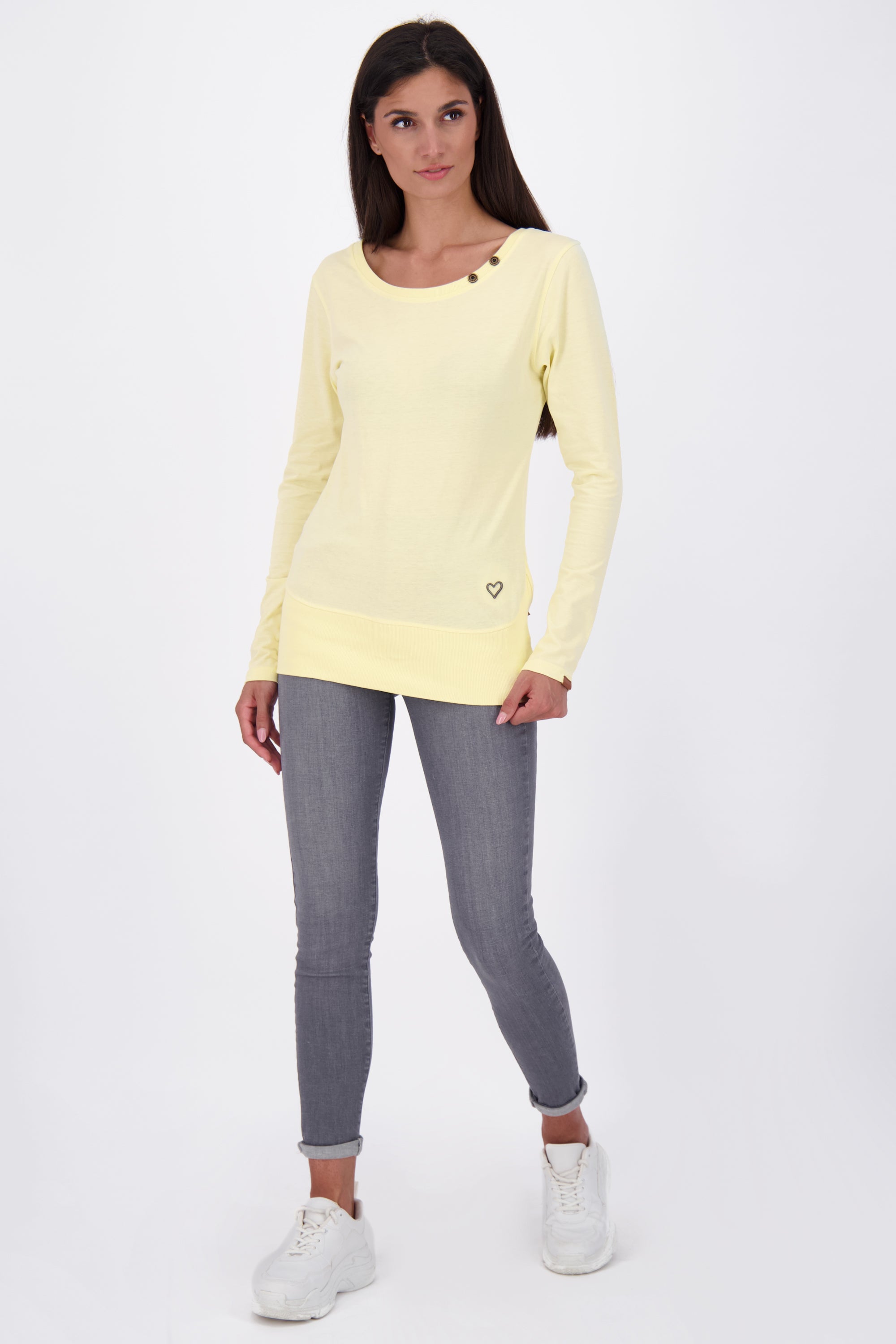 Modisches Damen Longsleeve ConnyAK A - unkompliziert und zeitlos Beige