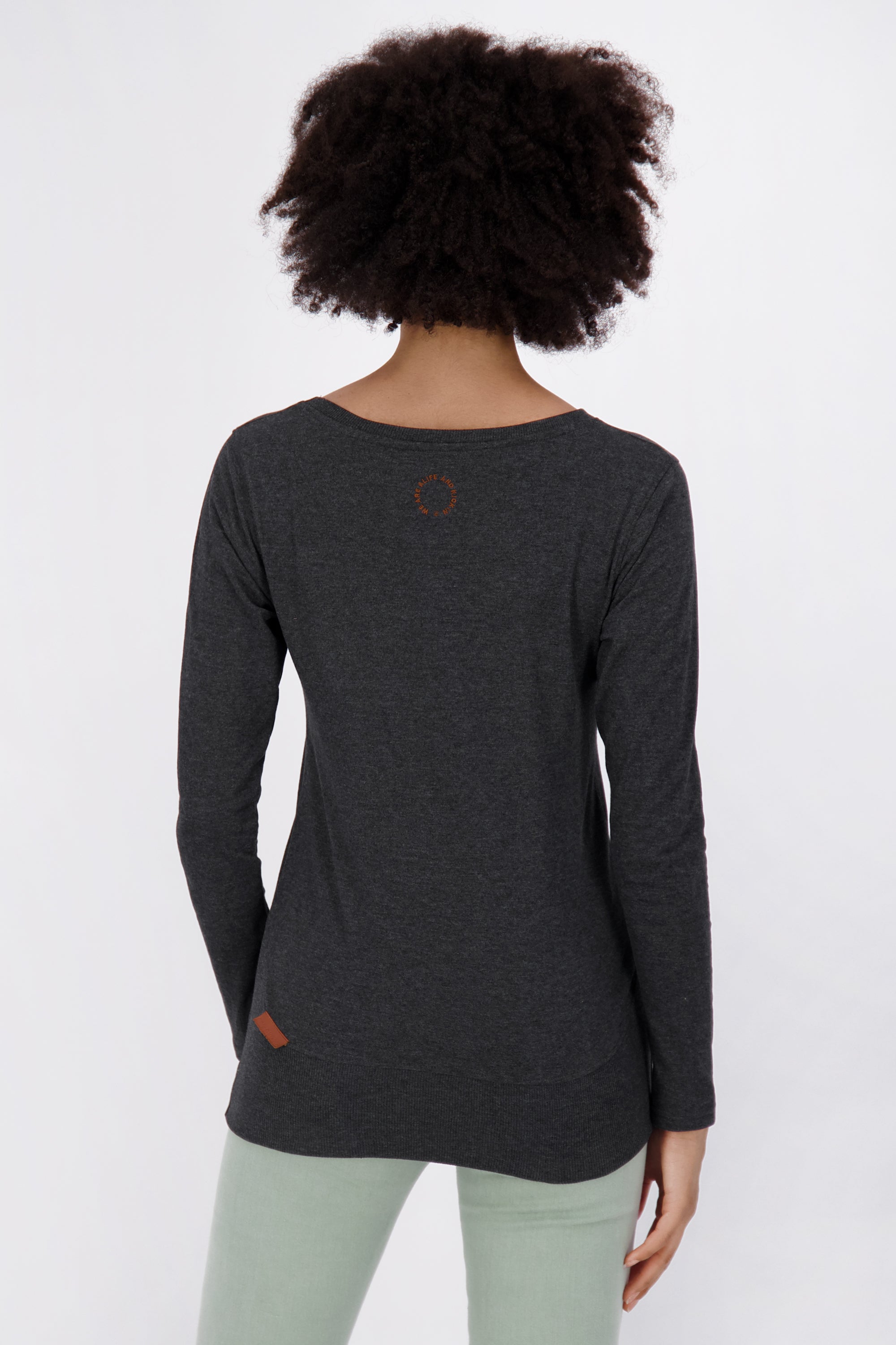 Modisches Damen Longsleeve ConnyAK A - unkompliziert und zeitlos Schwarz