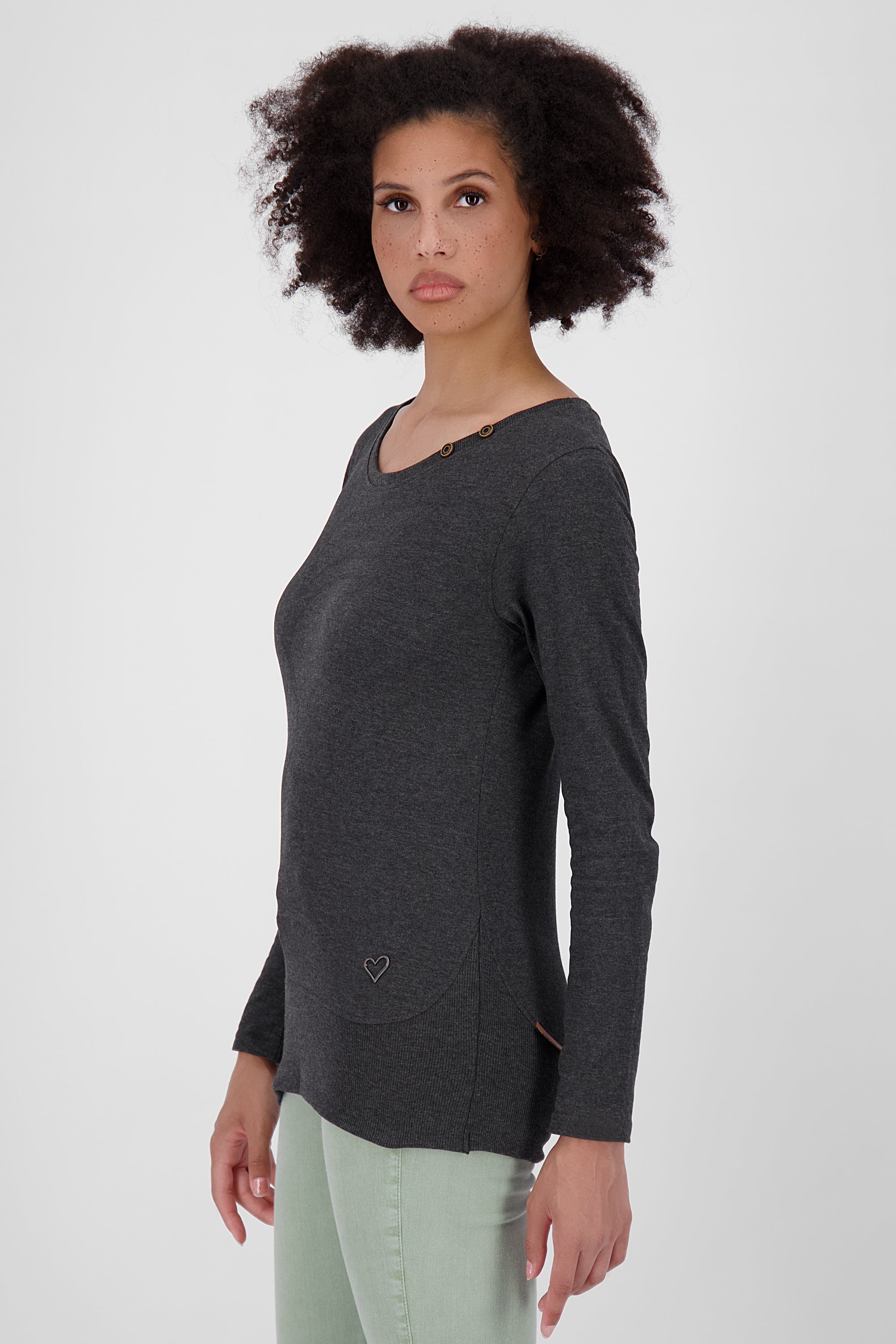 Jersey Longsleeve Damen ConnyAK A Schwarz