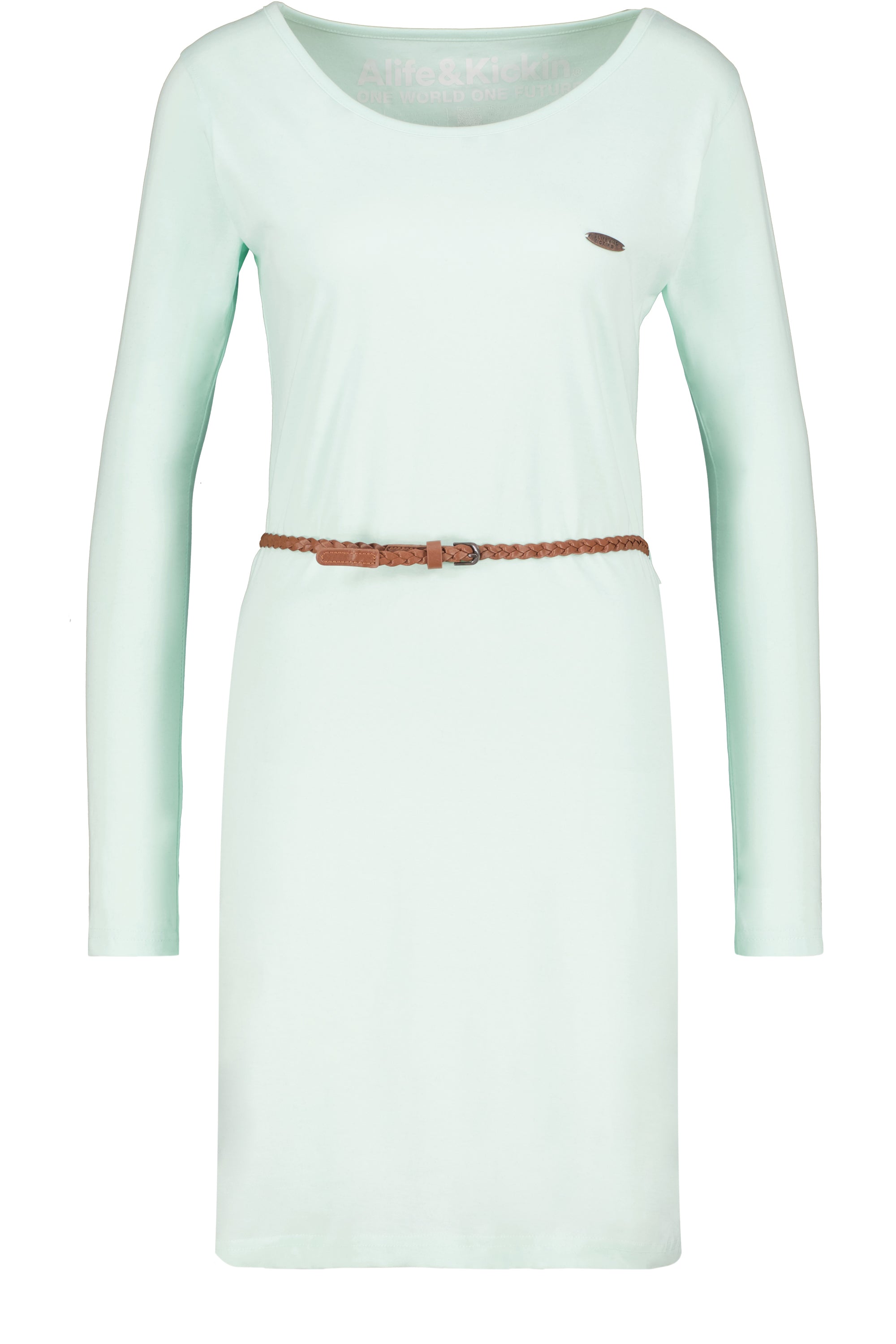 EllinAK A Longsleeve Dress Hellgrün