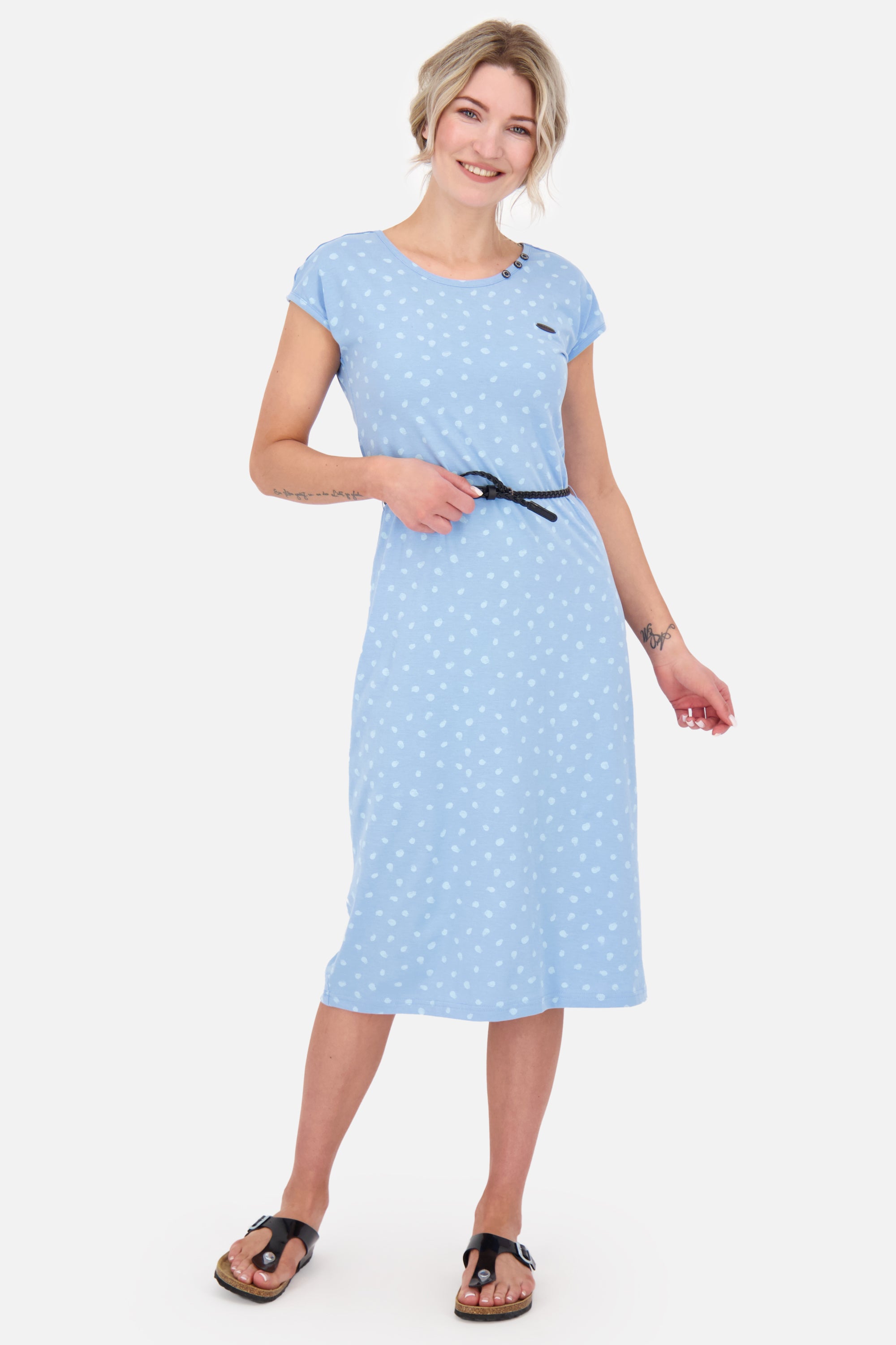 MelliAK B Shirt Dress Hellblau