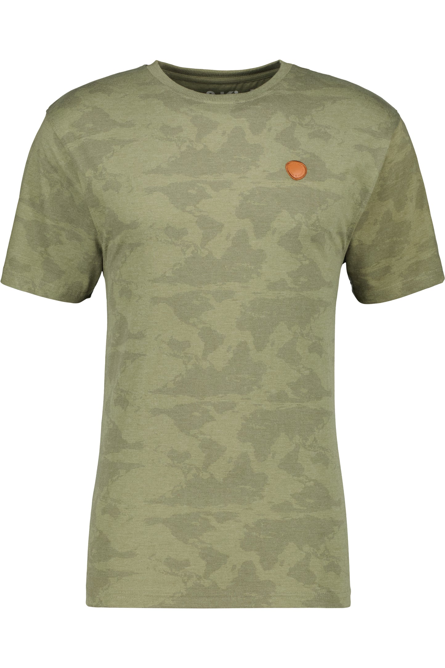 Alloverprint-Design für Männer mit dem T-Shirt NicAK B Grün
