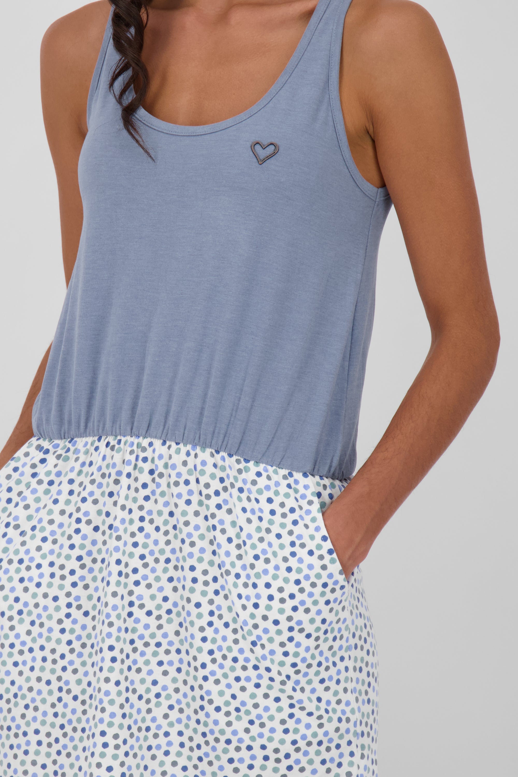 Lässiges Jerseykleid RosalieAK für den Sommer Dunkelblau