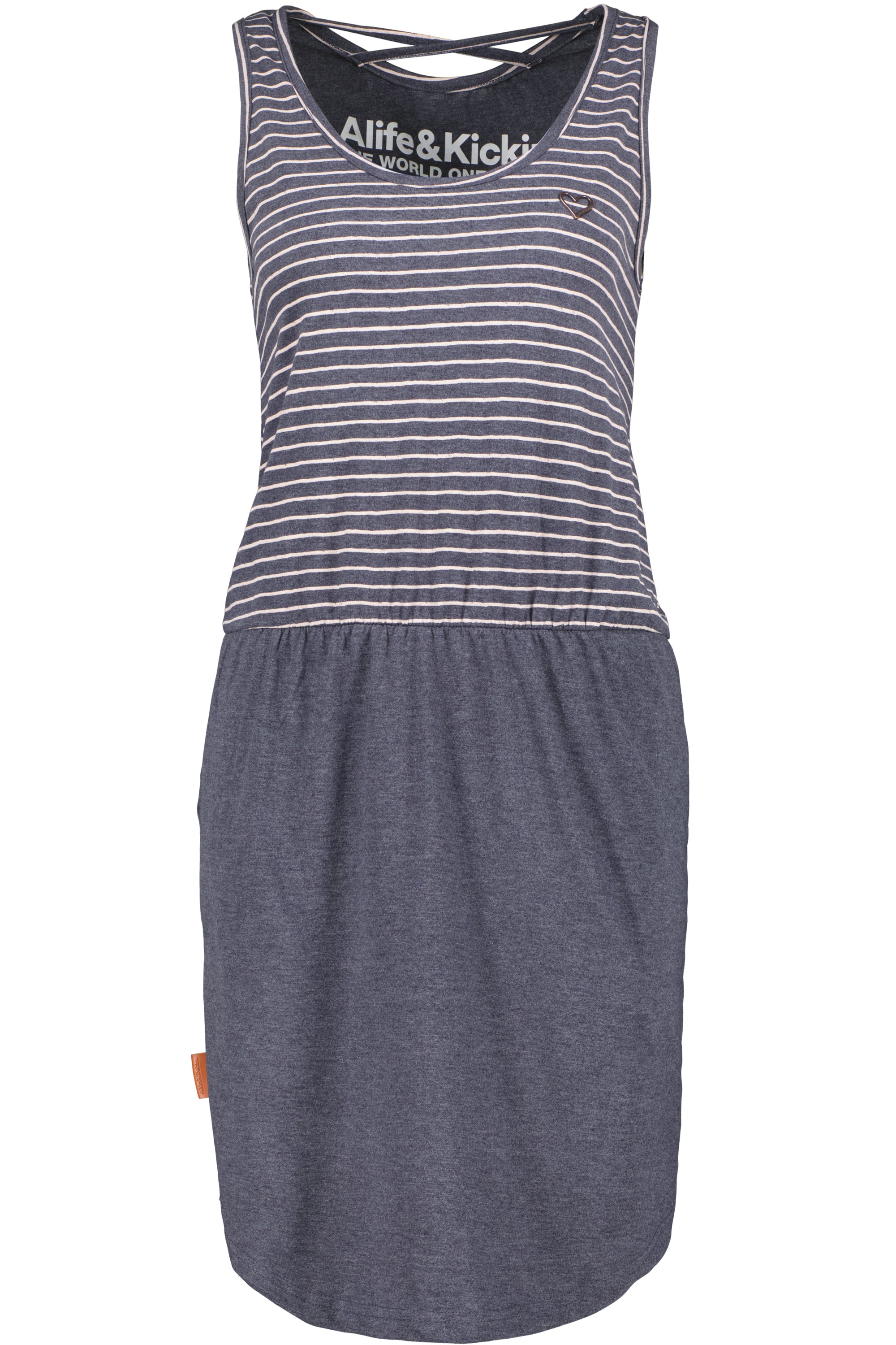 Lässiges Jerseykleid RosalieAK für den Sommer Dunkelblau