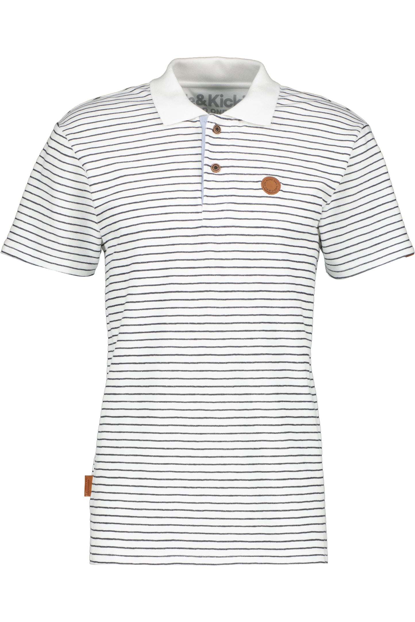 Sportlich-Schickes Poloshirt PaulAK für Herren Weiß