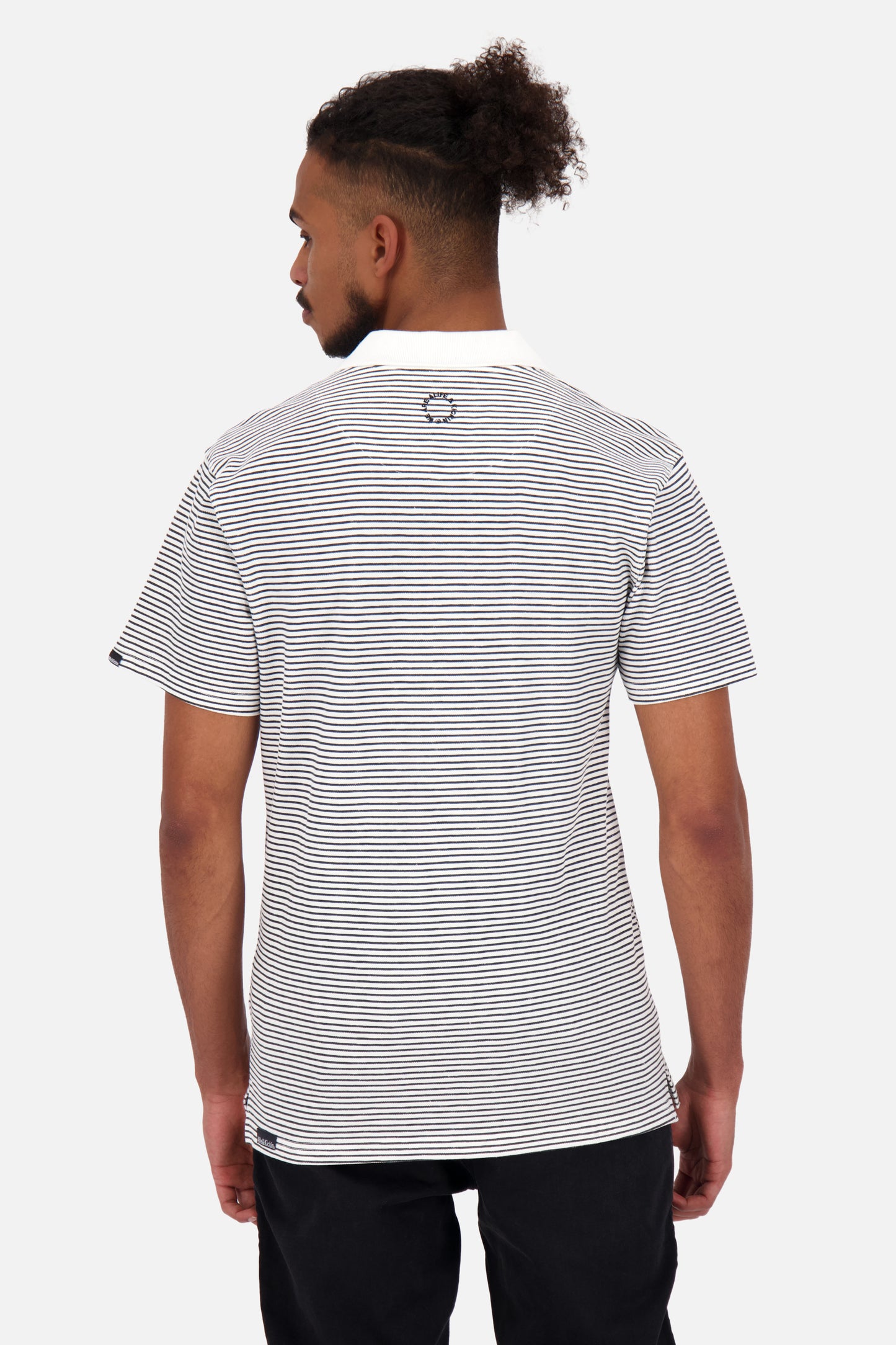 Maritimes Poloshirt PaulAK Z für trendige Männer Weiß