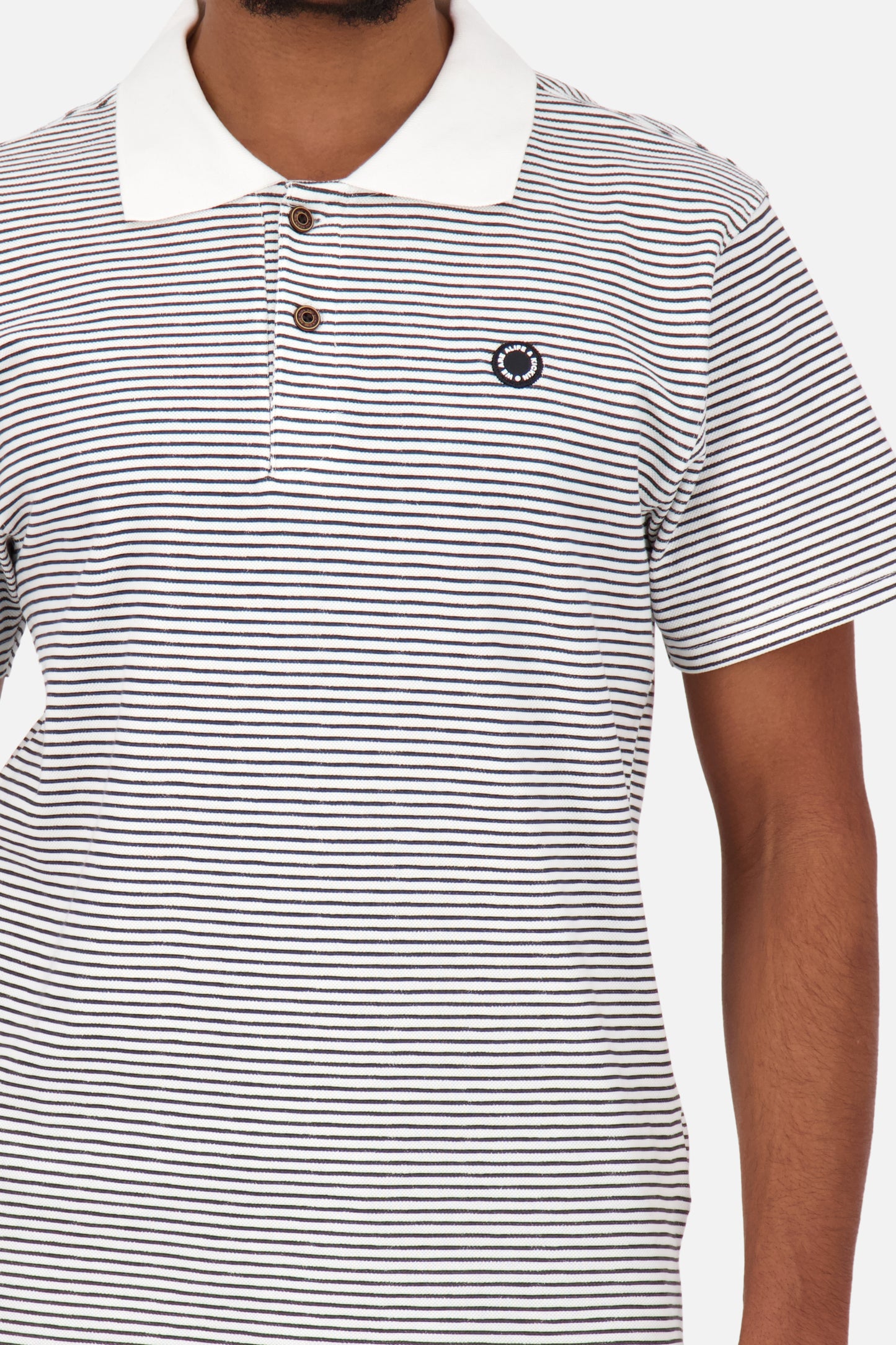 Maritimes Poloshirt PaulAK Z für trendige Männer Weiß