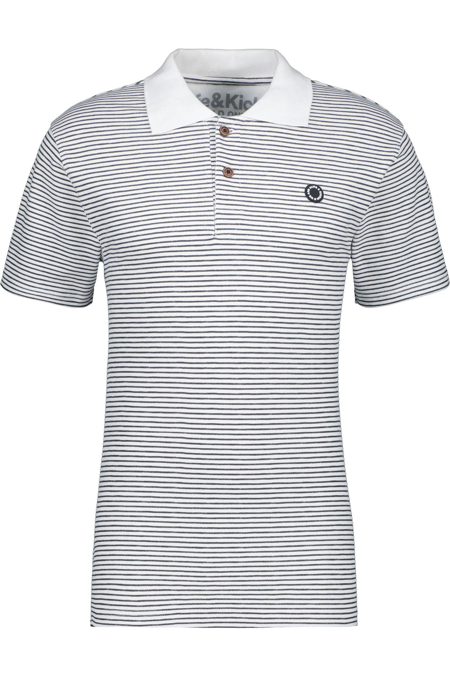 Maritimes Poloshirt PaulAK Z für trendige Männer Weiß