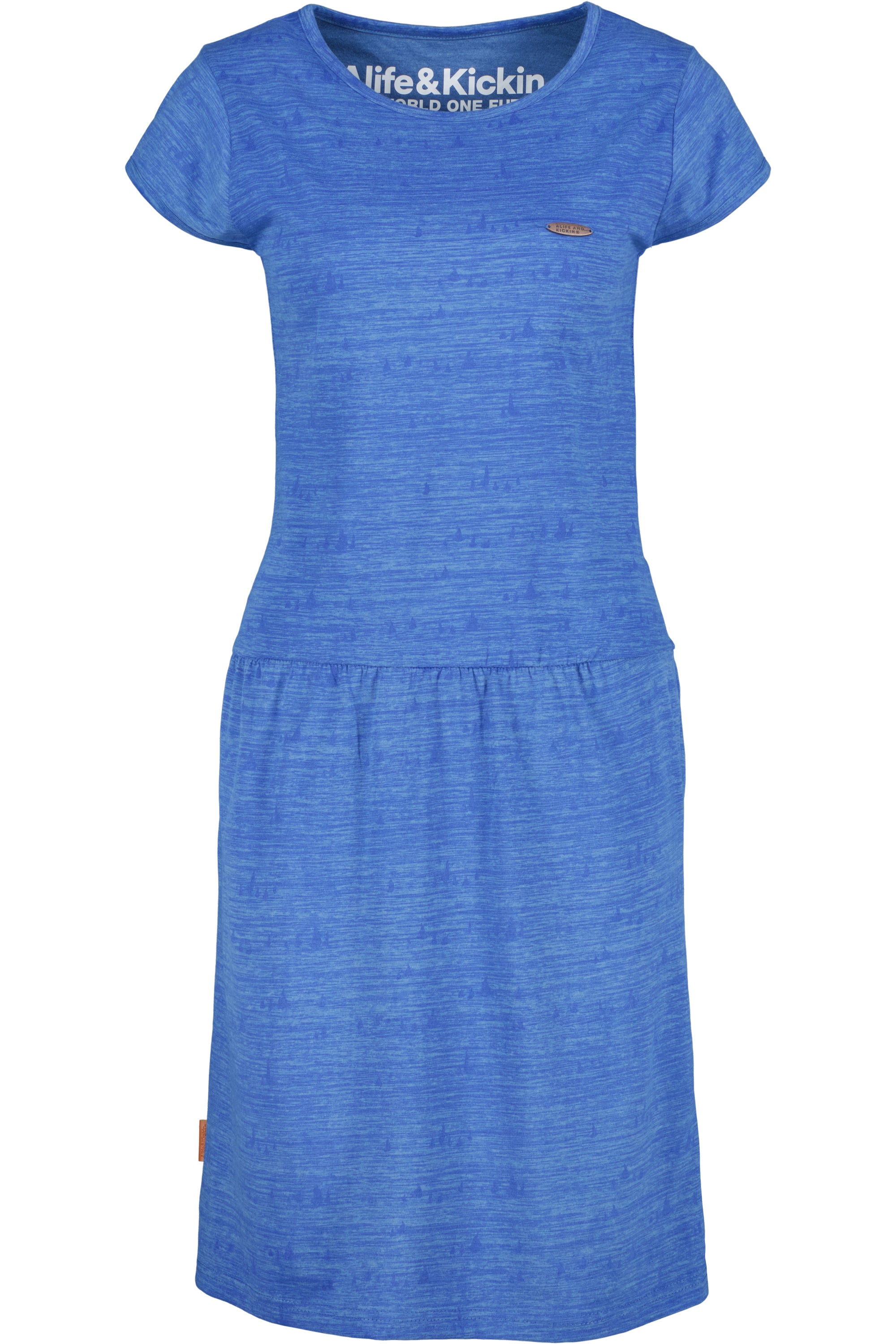 Sportives Sommerkleid ShannaAK von Alife and Kickin für Damen Blau