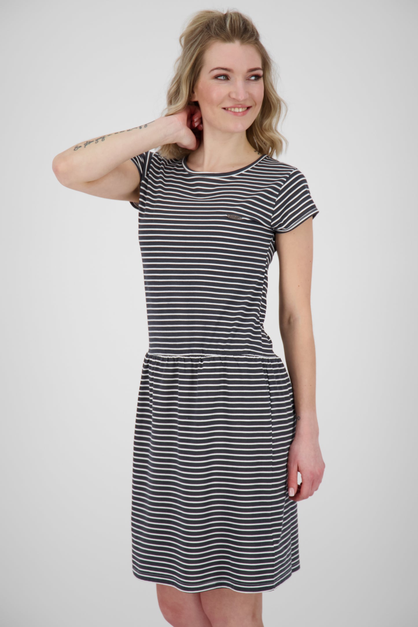Sportives Sommerkleid ShannaAK von Alife and Kickin für Damen Dunkelblau