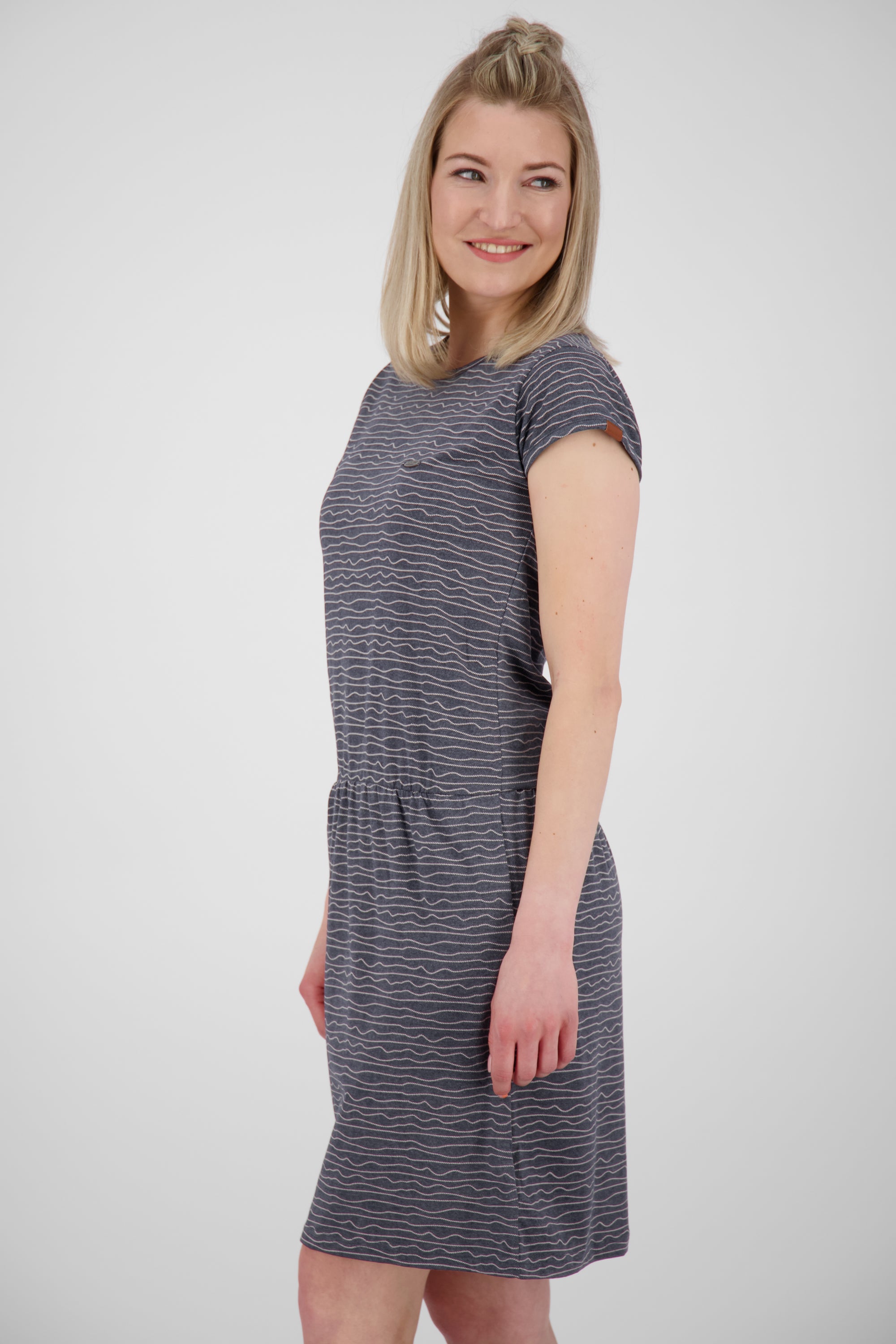 Sportives Sommerkleid ShannaAK von Alife and Kickin für Damen Dunkelblau
