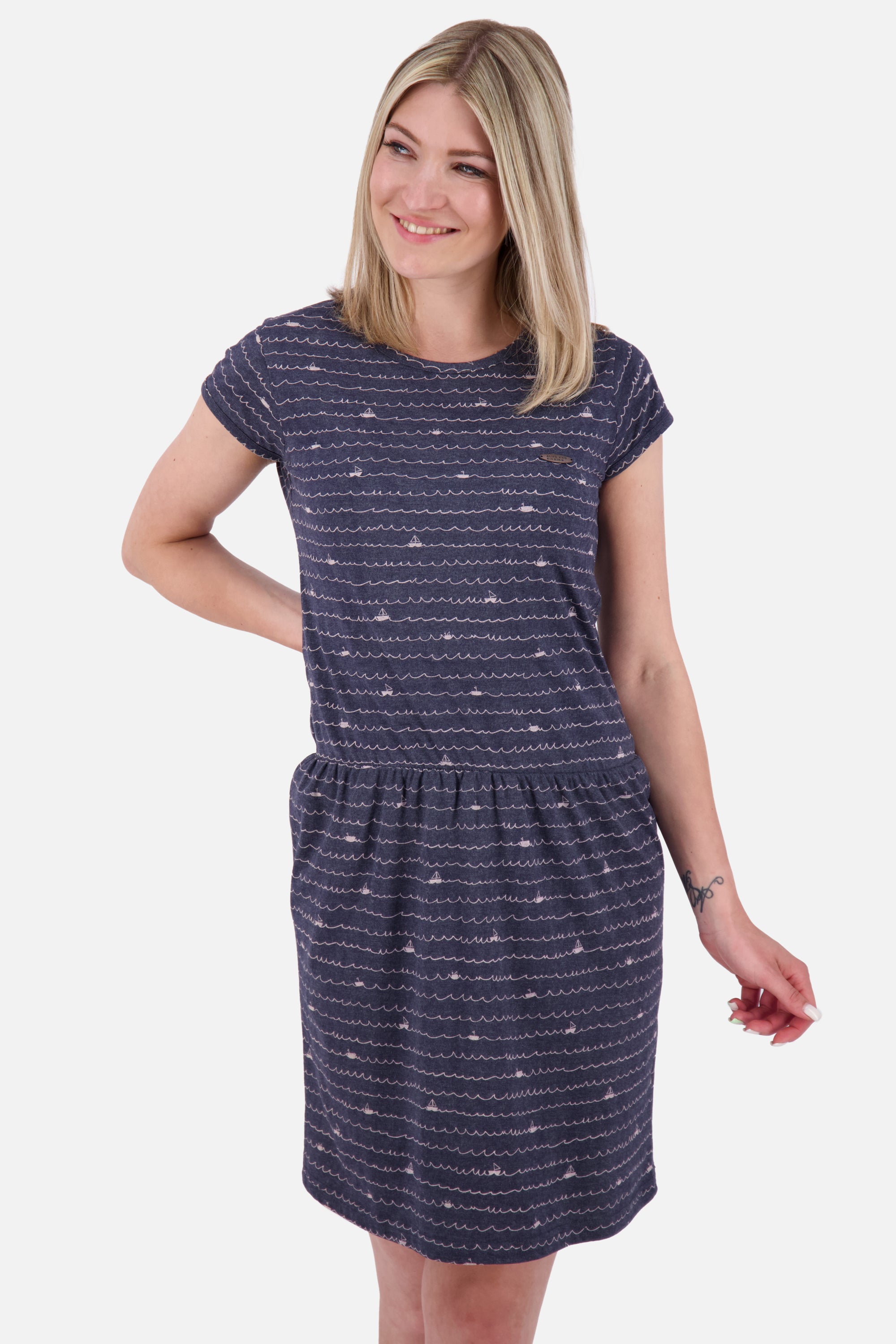 Leichtes und hübsches Kleid - ShannaAK B von Alife and Kickin Dunkelblau