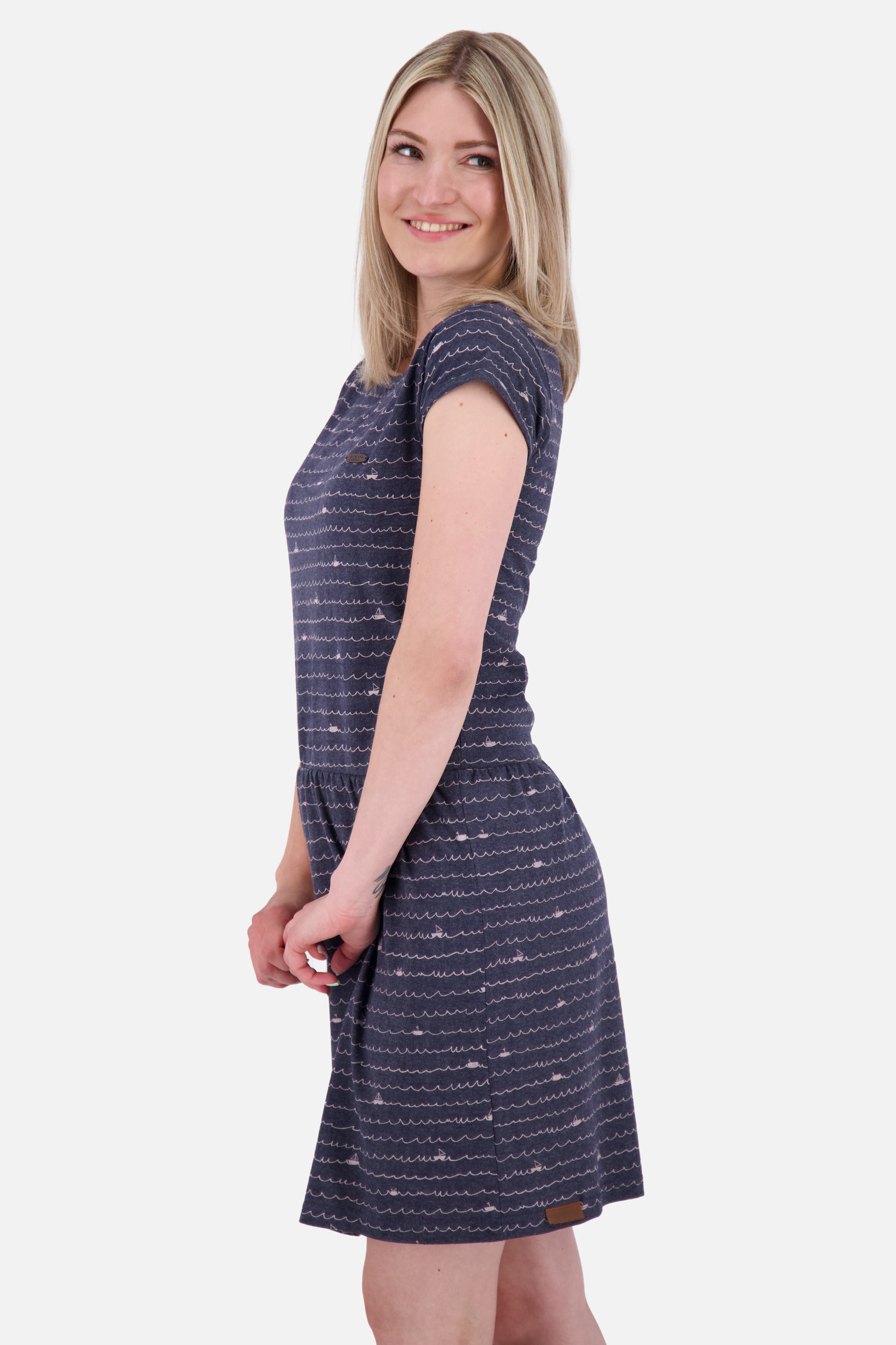 Leichtes und hübsches Kleid - ShannaAK B von Alife and Kickin Dunkelblau