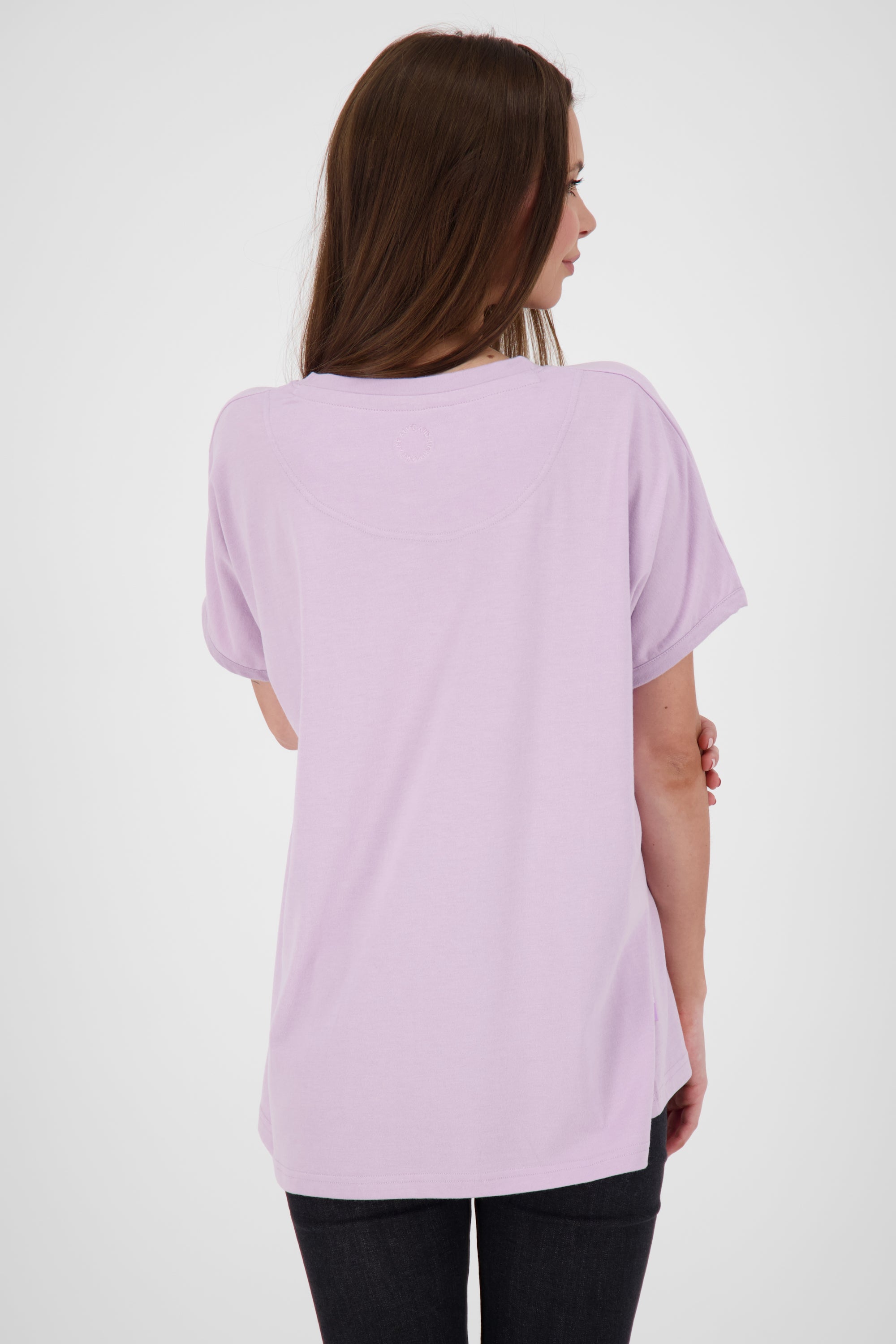 Feminines Kurzarmshirt DiniAK in trendigen Farben Rosa