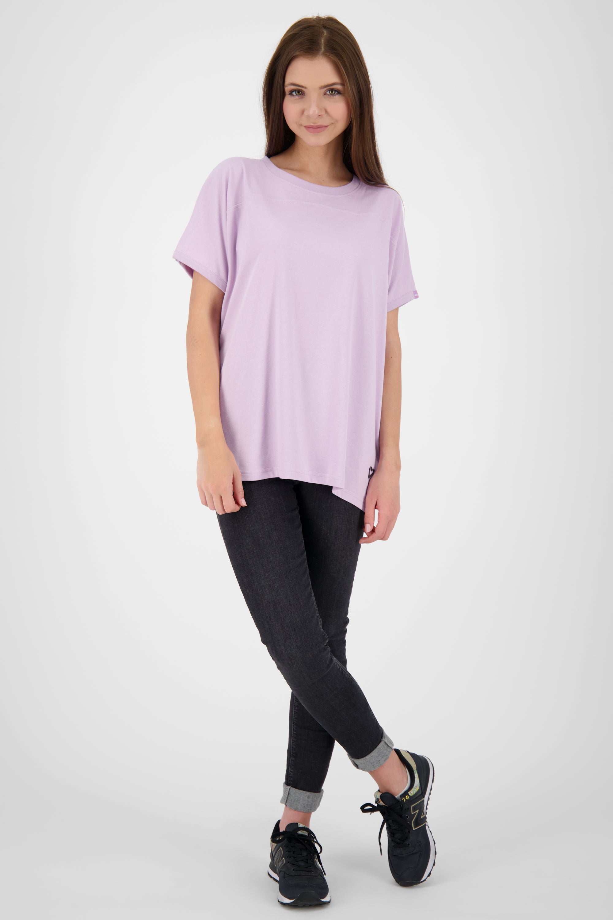 Feminines Kurzarmshirt DiniAK in trendigen Farben Rosa